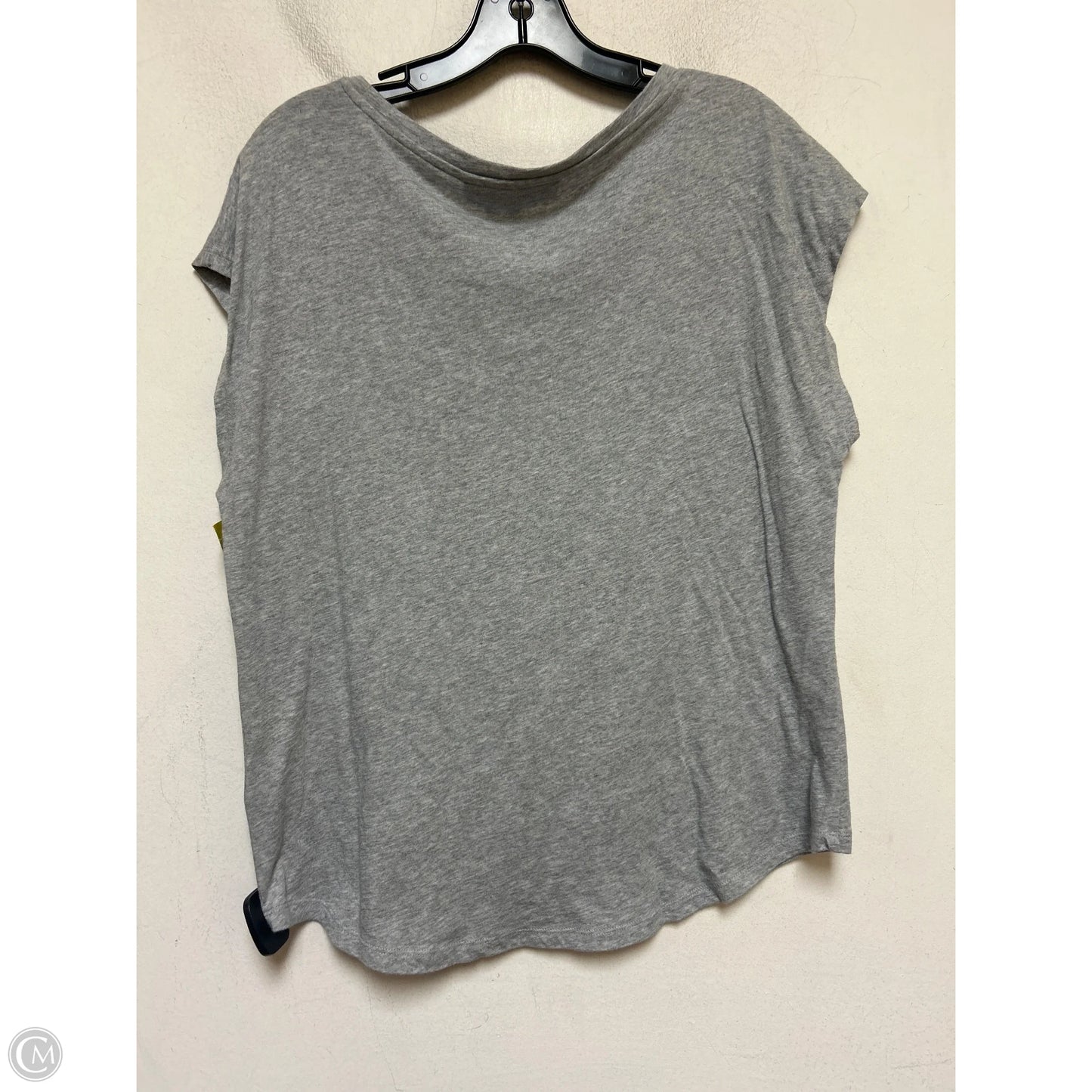 Top Short Sleeve Basic By Dkny In Grey, Size: M