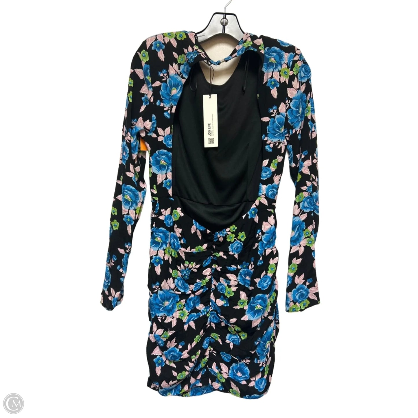 Dress Casual Short By Zara In Floral Print, Size: L