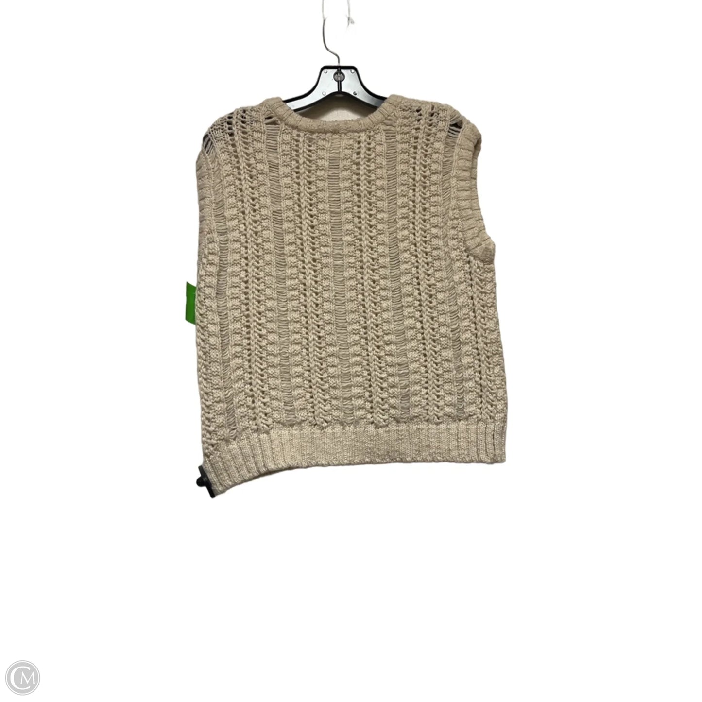 Sweater Cardigan By Ana In Cream, Size: S