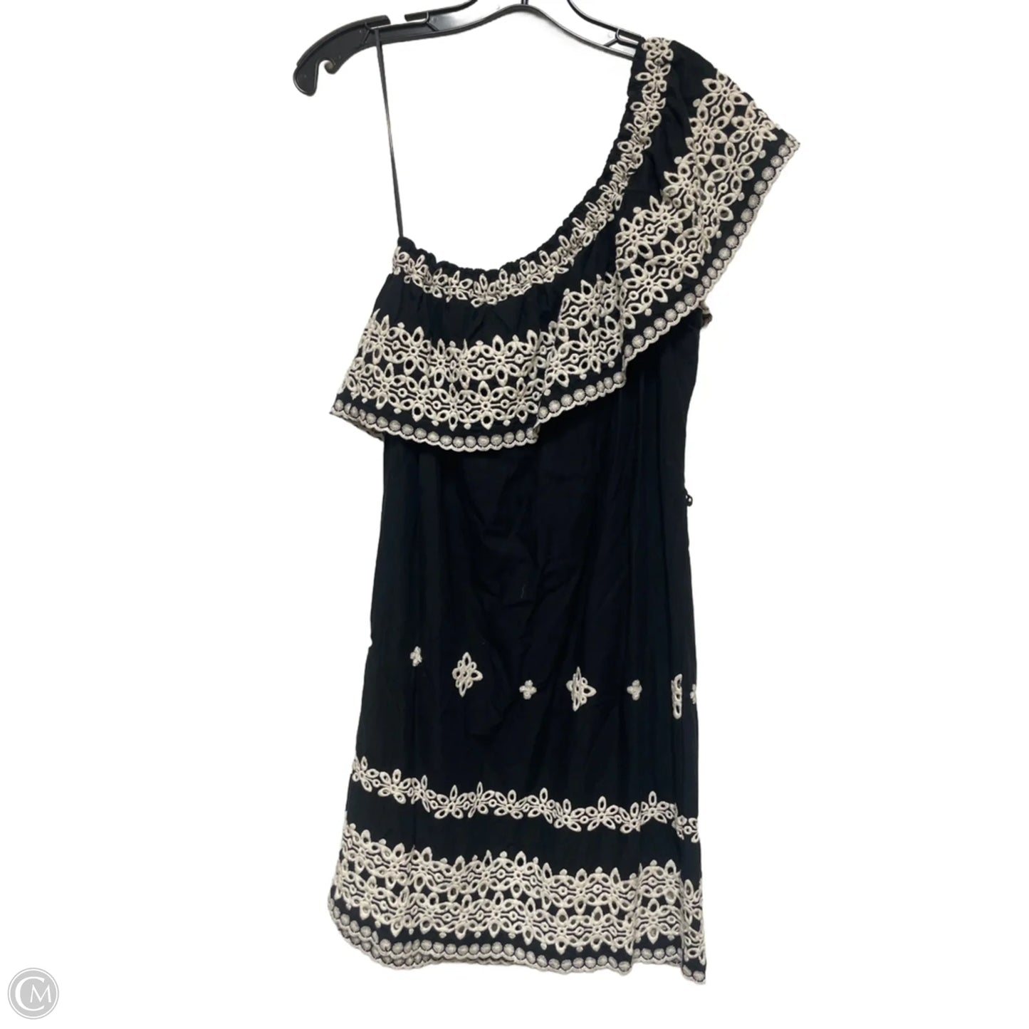 Dress Casual Short By Clothes Mentor In Black & White, Size: S