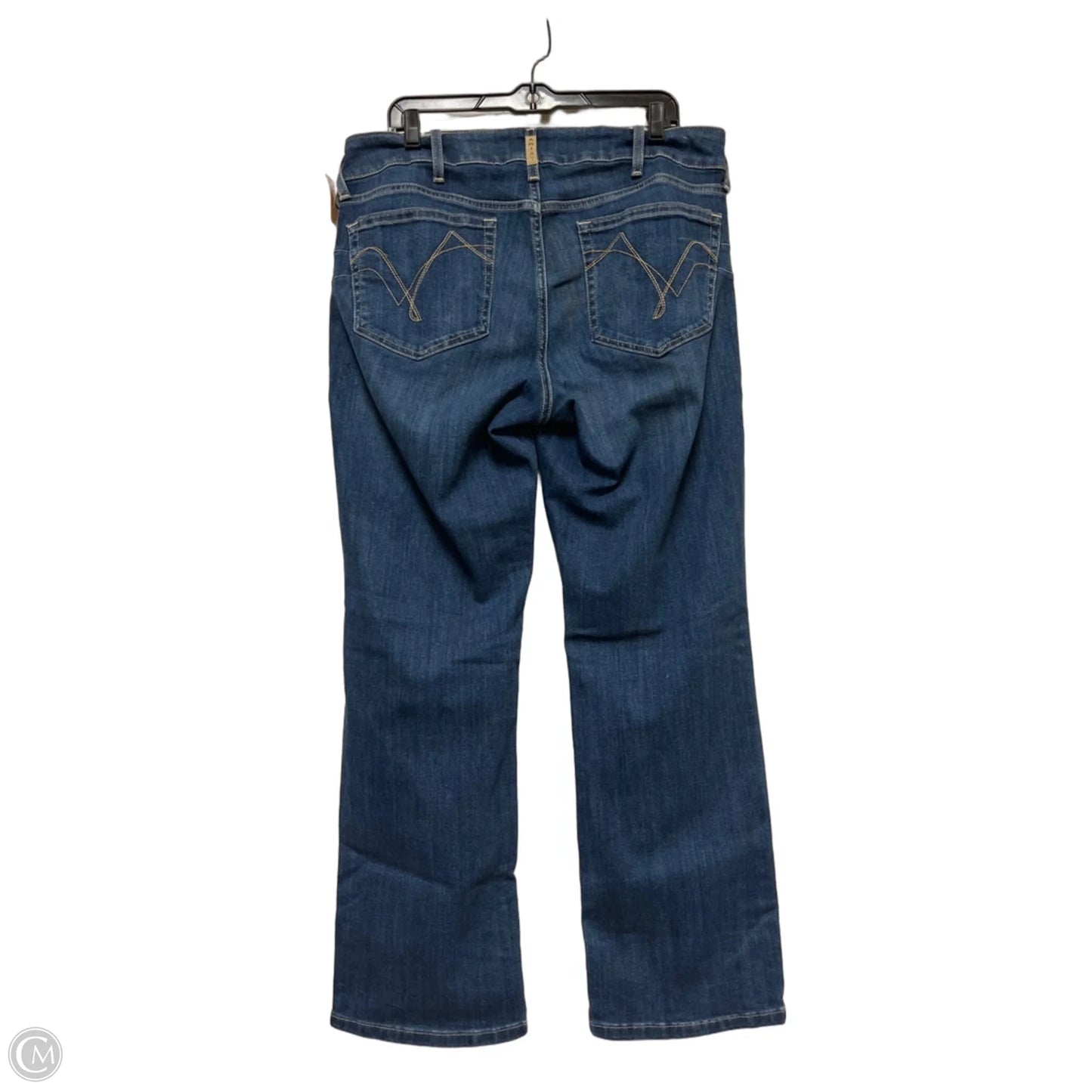 Jeans Straight By Ariat In Blue Denim, Size: 10