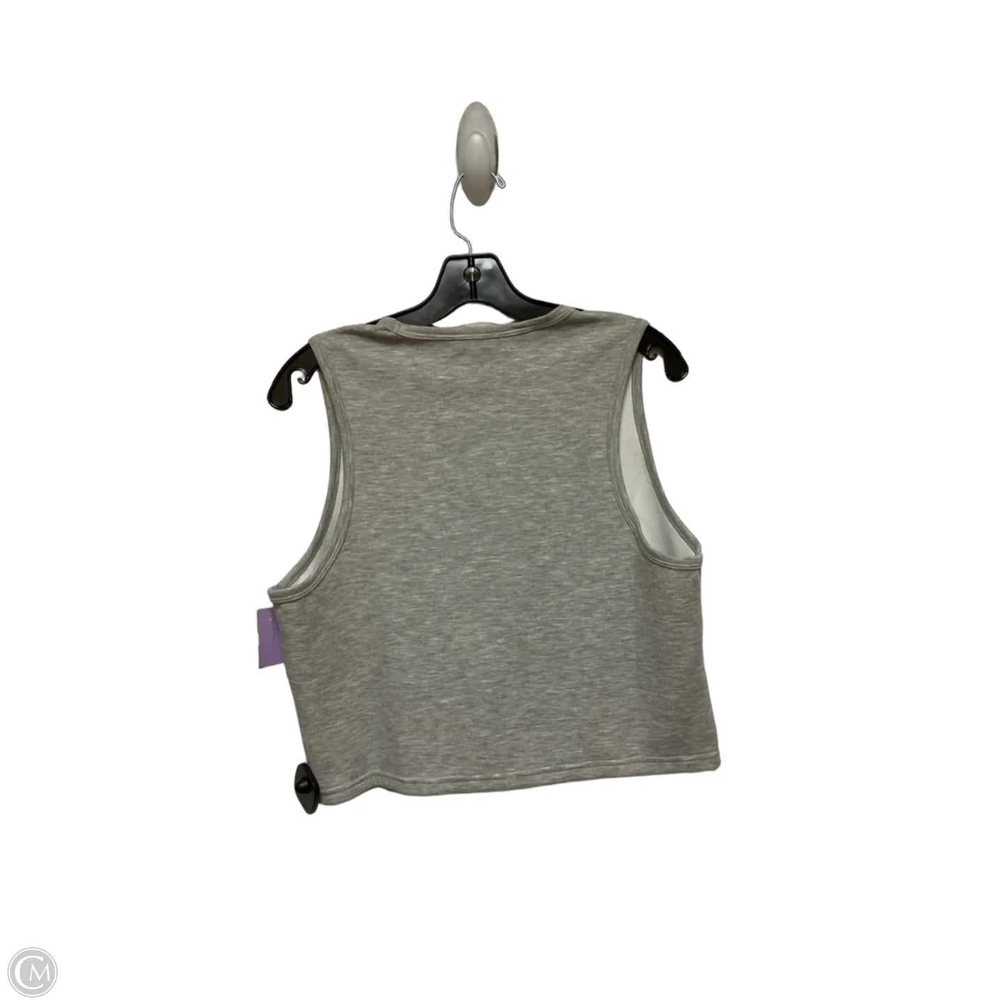 Top Sleeveless By Express In Grey, Size: L