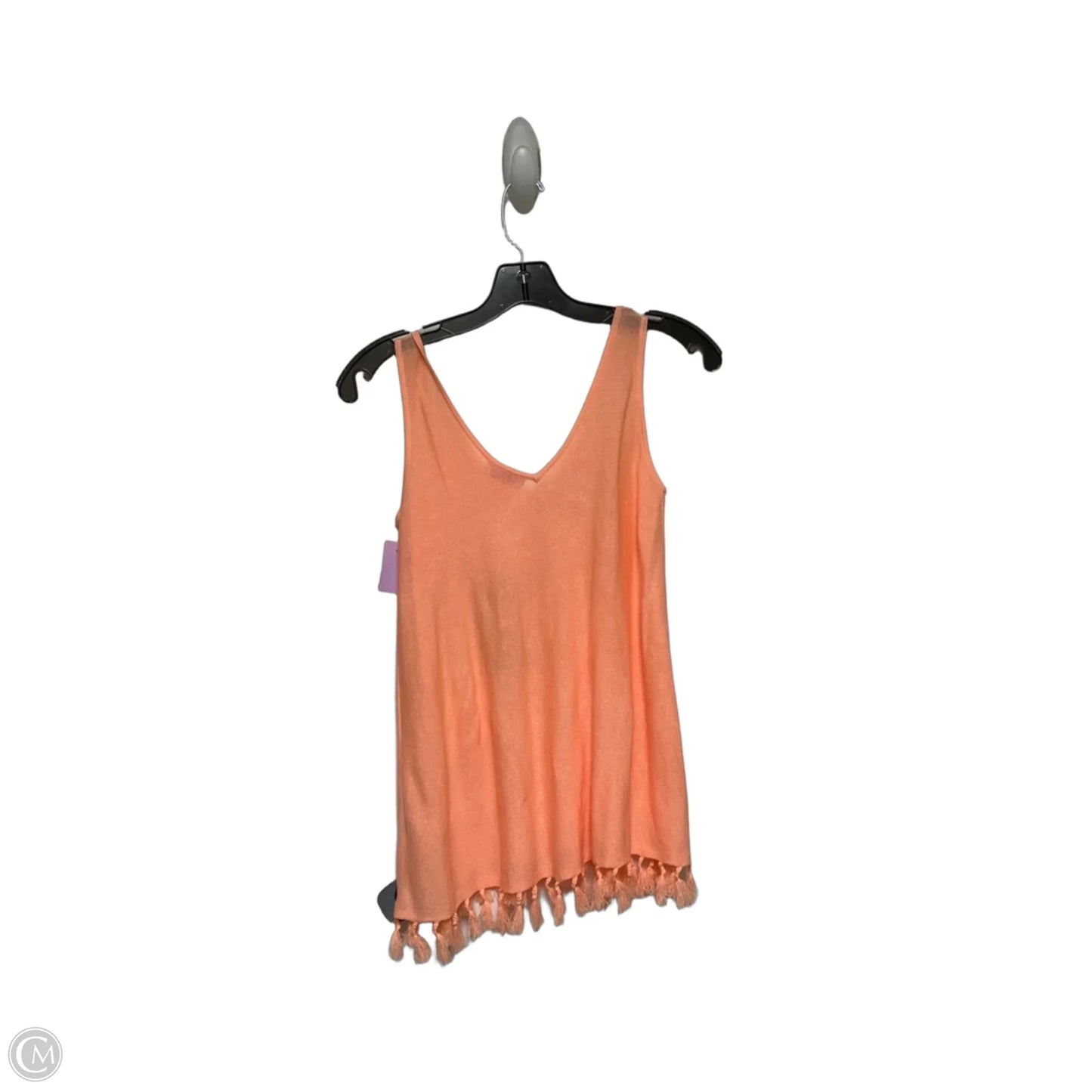 Top Sleeveless Designer By Lilly Pulitzer In Orange, Size: Xxs