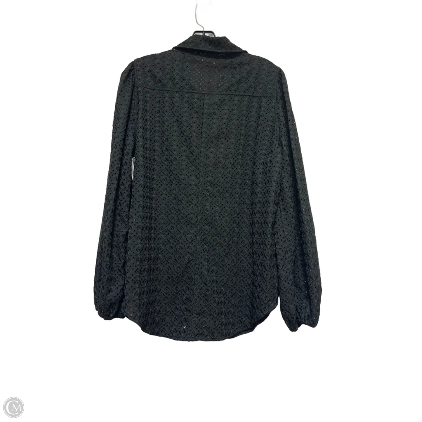 Top Long Sleeve Designer By Lilly Pulitzer In Black, Size: Xl