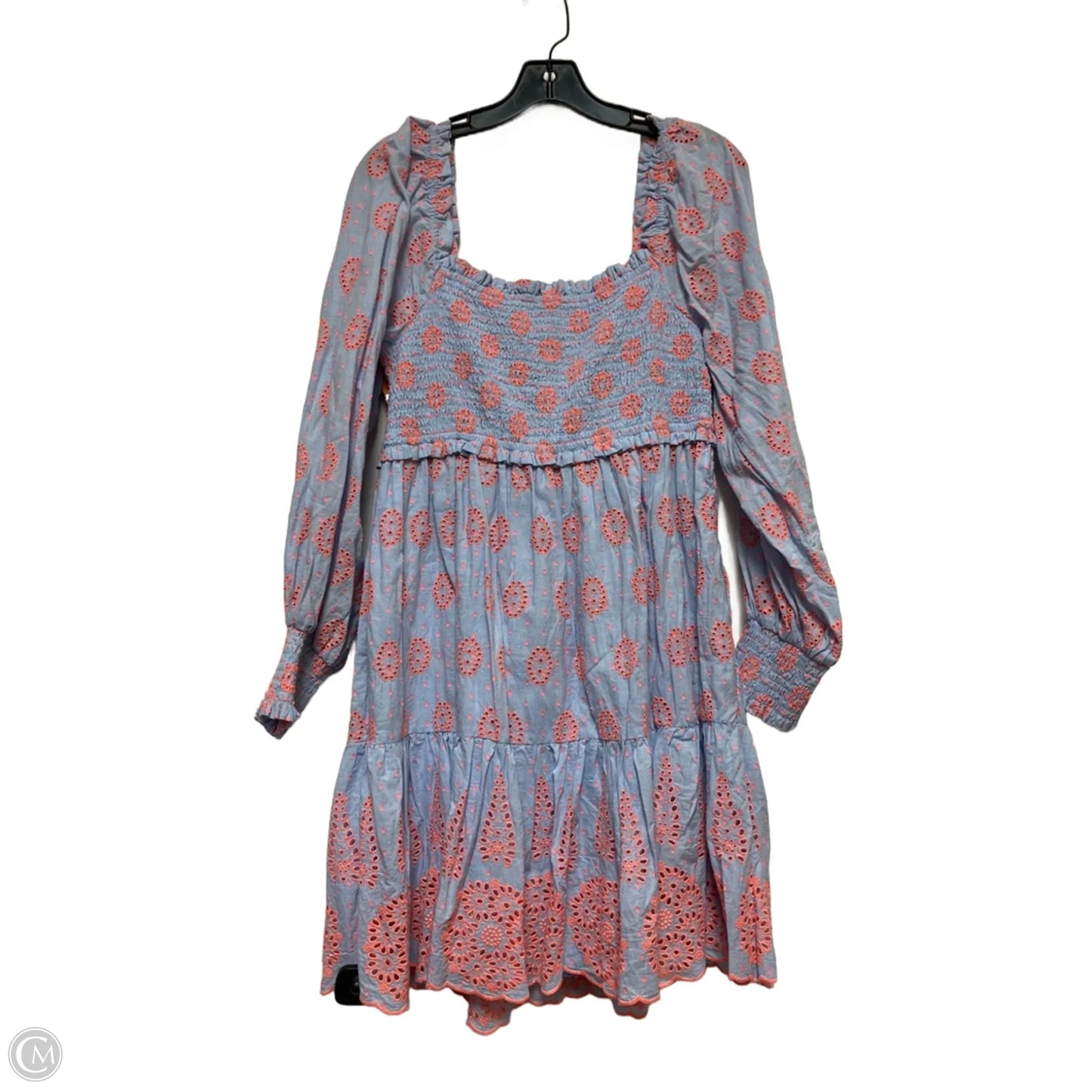 Dress Designer By Lilly Pulitzer In Blue & Orange, Size: M