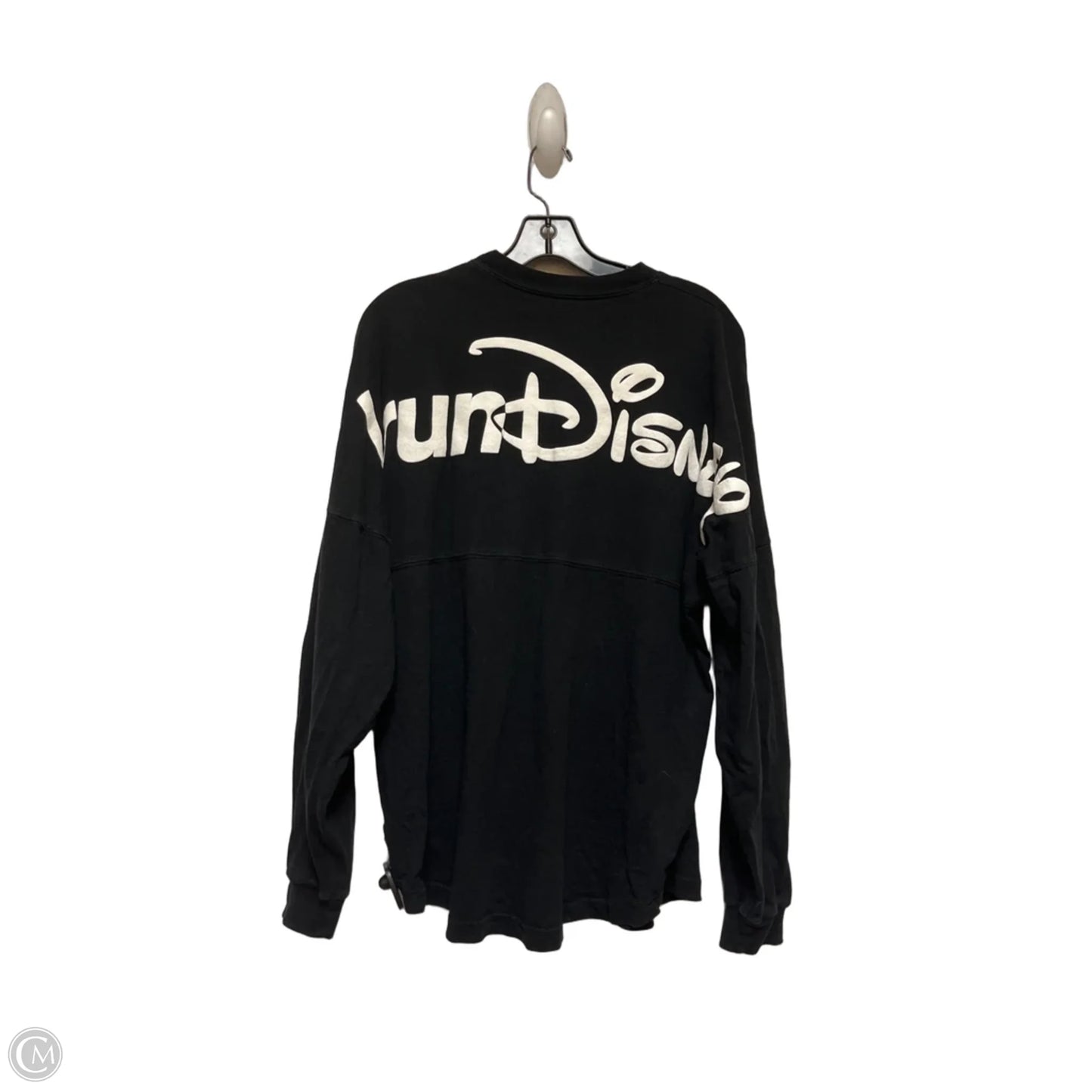 Top Long Sleeve By Disney Store In Black, Size: S