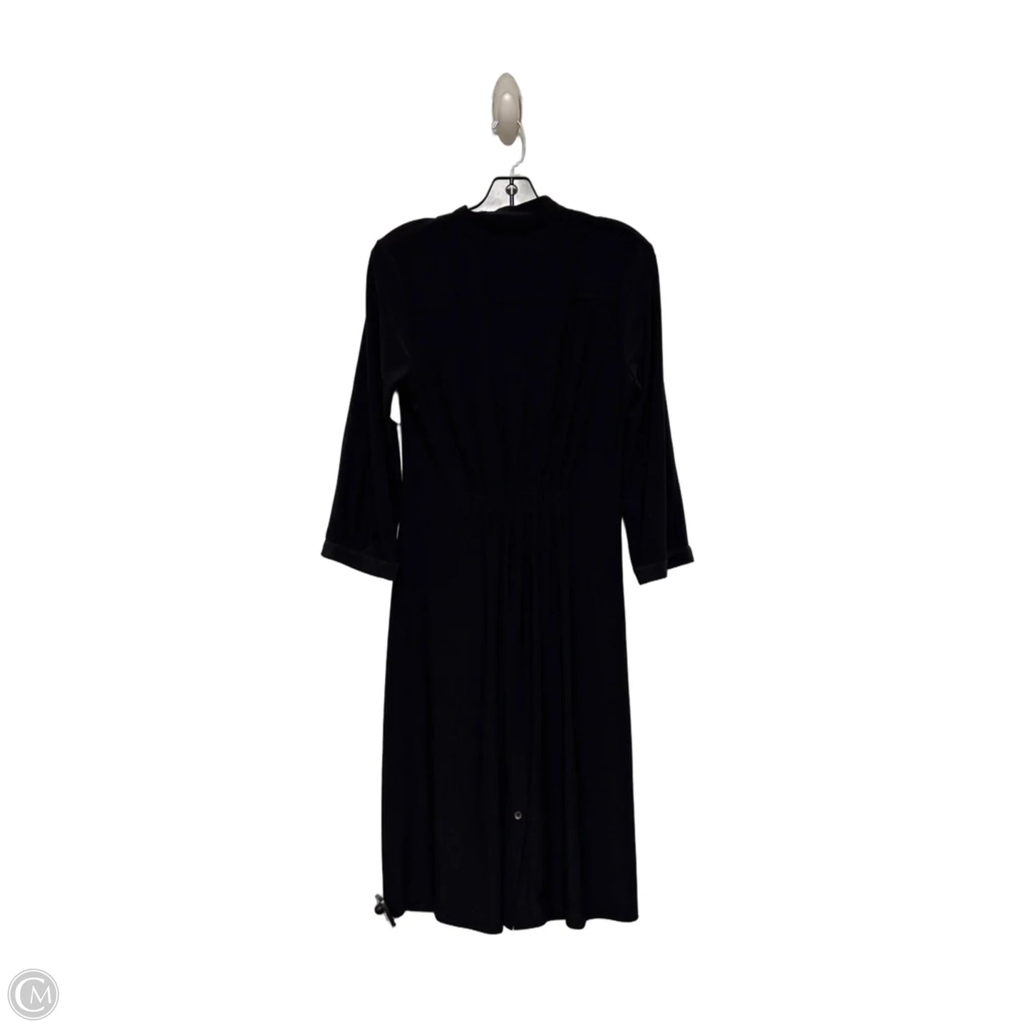 Dress Casual Midi By Simply Vera In Black, Size: M