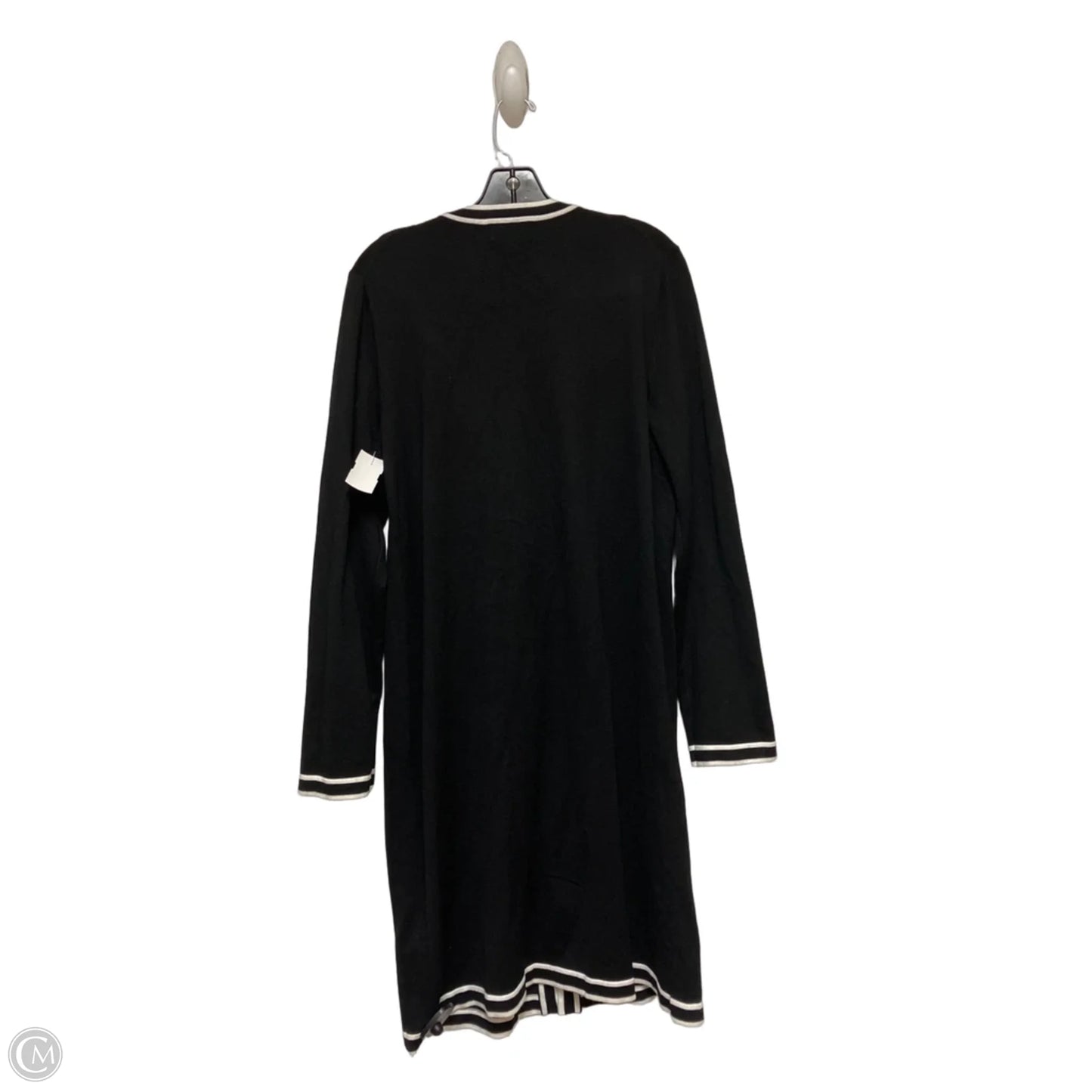 Dress Designer By Karl Lagerfeld In Black & White, Size: M
