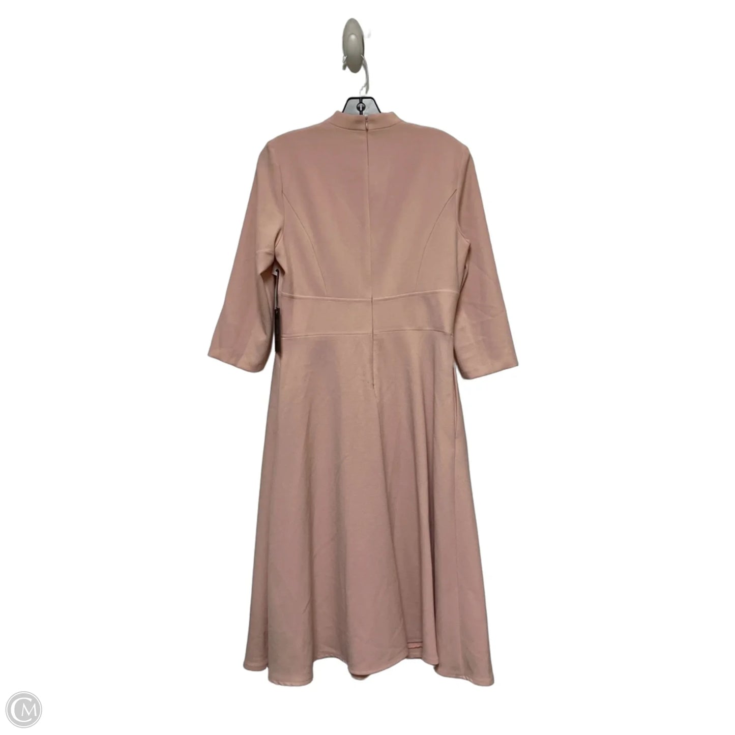 Dress Casual Midi By Vince Camuto In Pink, Size: L