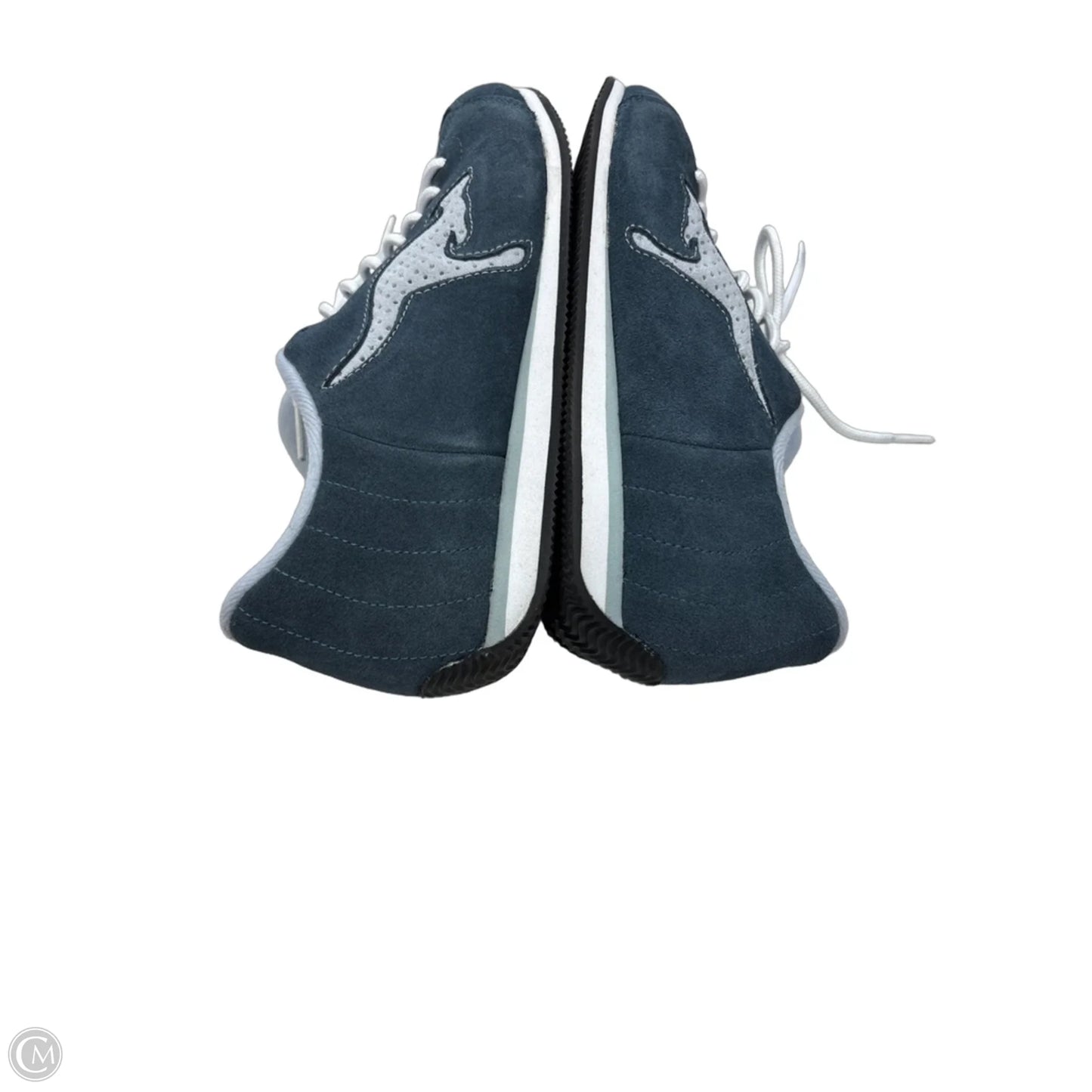 Shoes Sneakers By Clothes Mentor In Blue & White, Size: 8.5