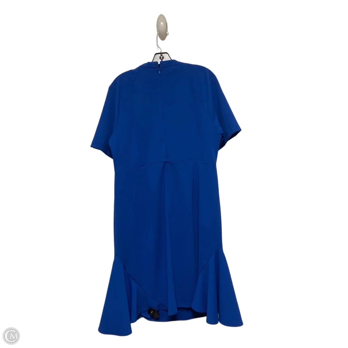 Dress Casual Midi By Sharagano In Blue, Size: Xl