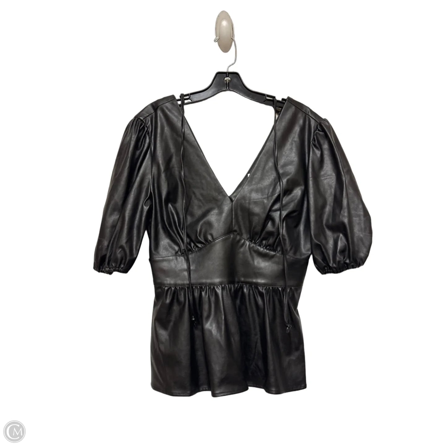 Top Short Sleeve By New York And Co In Black, Size: S