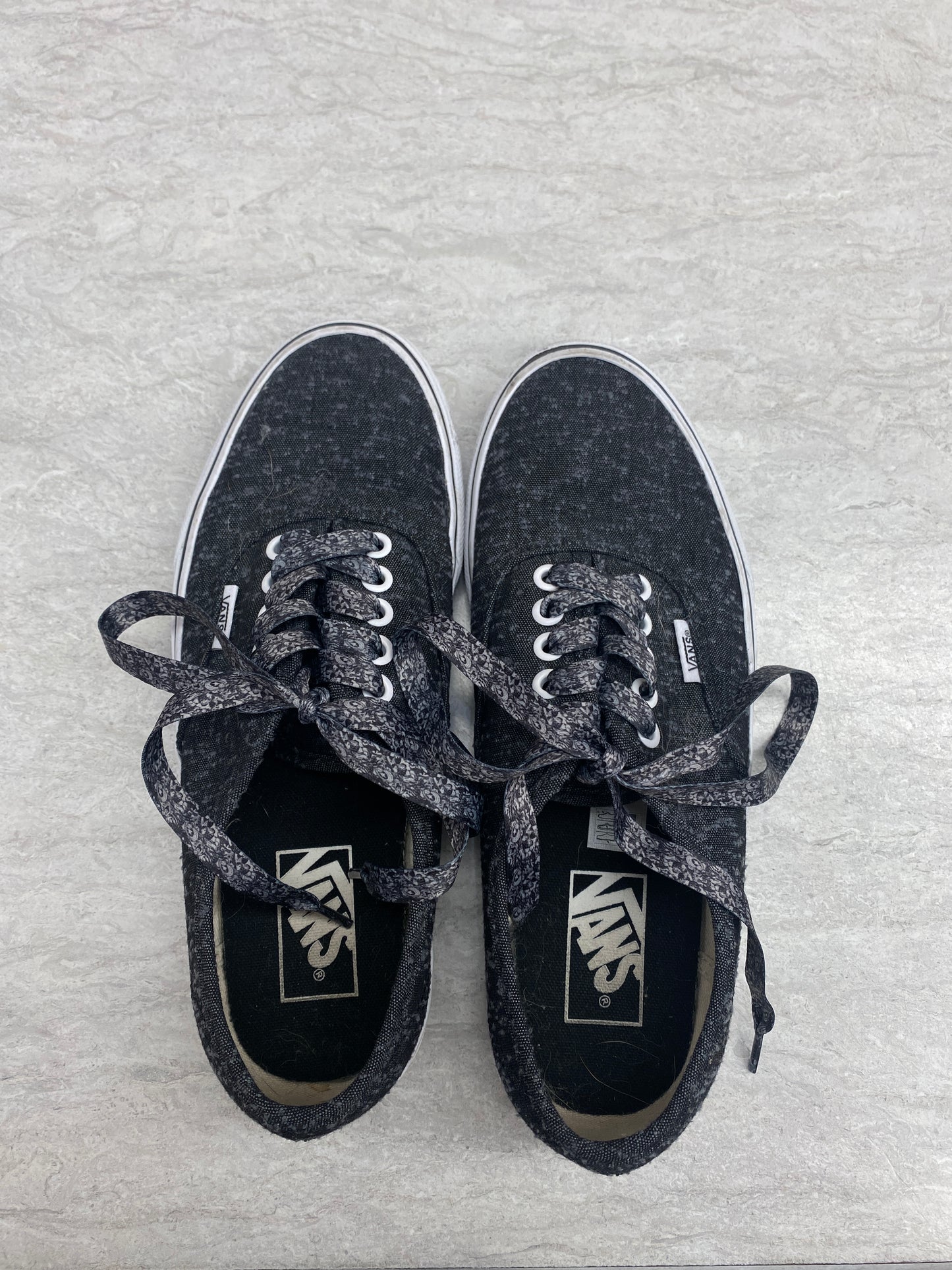 Shoes Sneakers By Vans In Grey, Size: 8.5