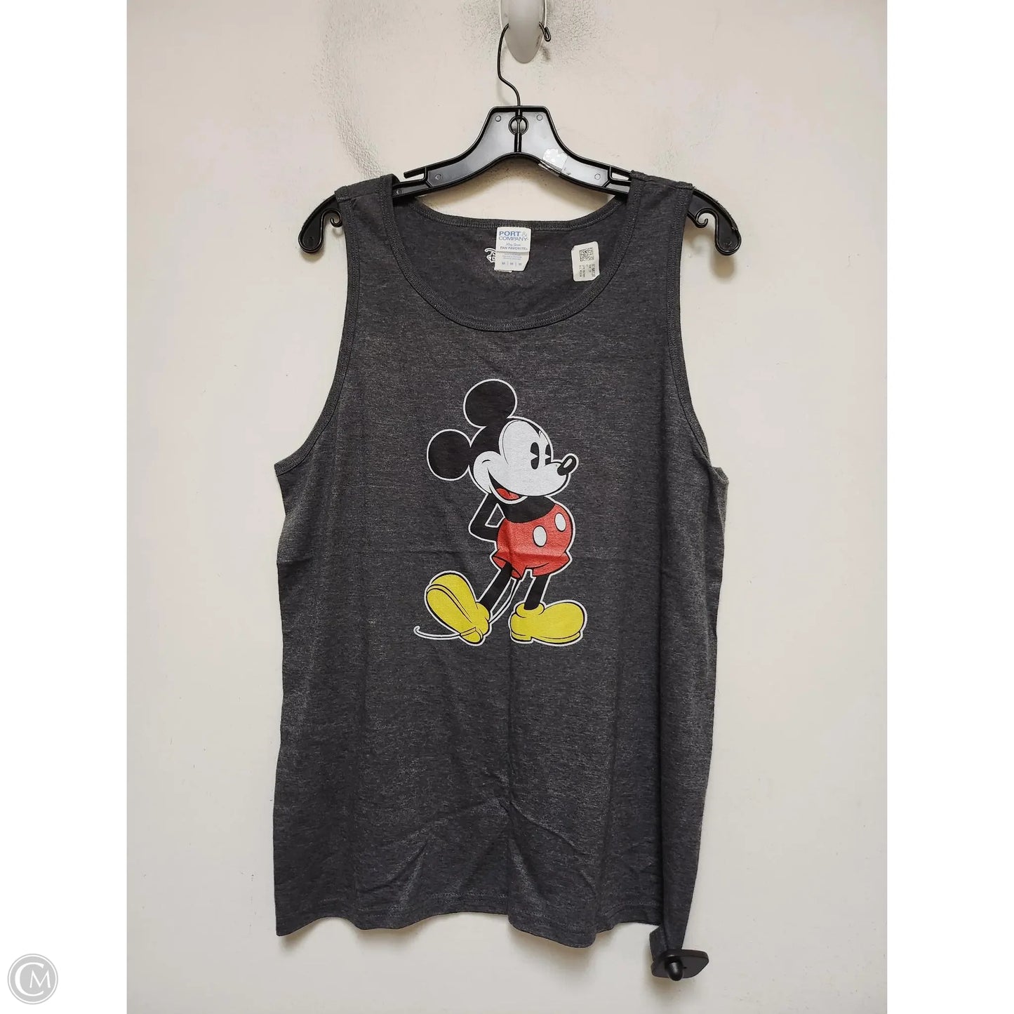 Tank Top By Disney Store In Grey, Size: M
