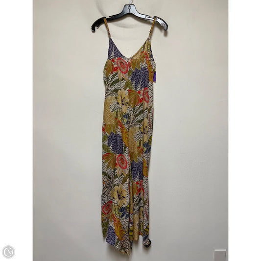 Jumpsuit By World Market In Floral Print, Size: Xl