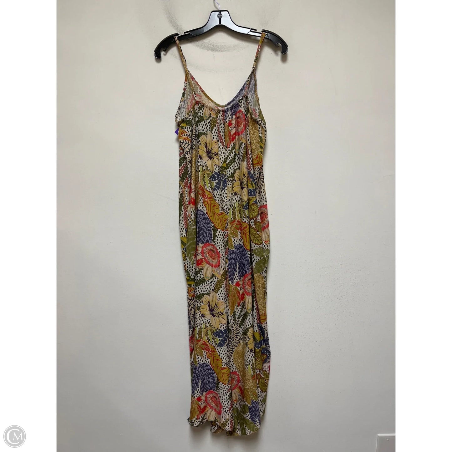Jumpsuit By World Market In Floral Print, Size: Xl