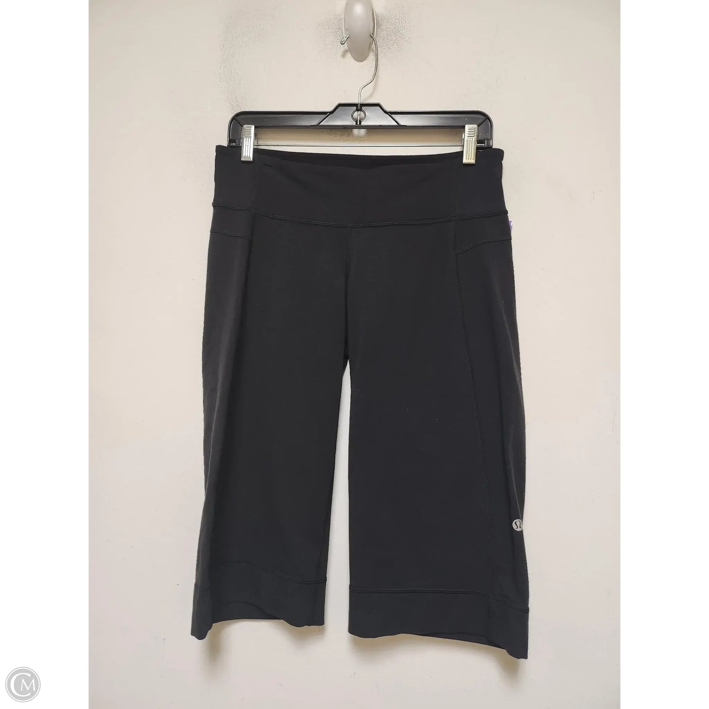 Athletic Capris By Lululemon In Black, Size: 8