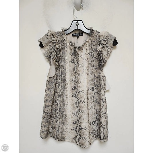Top Sleeveless By Clothes Mentor In Snakeskin Print, Size: S