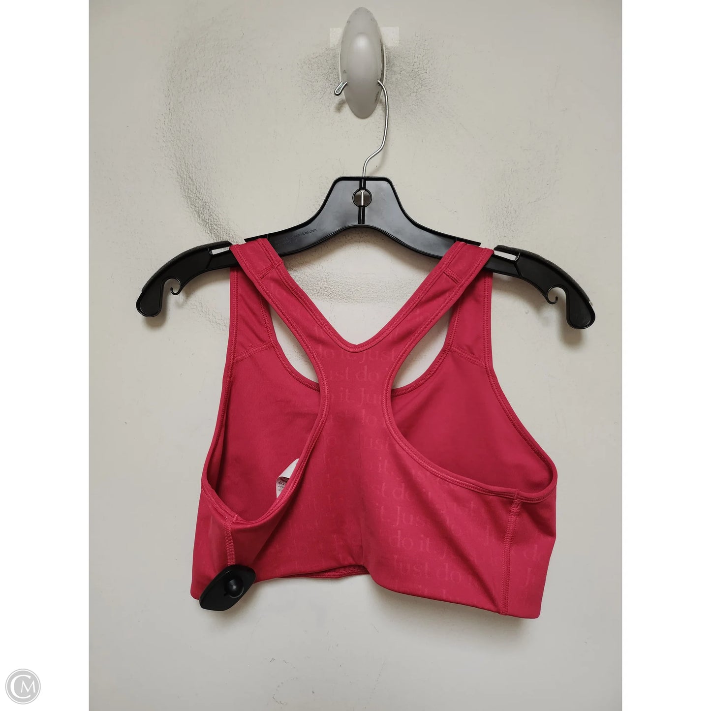 Athletic Bra By Nike Apparel In Pink, Size: L