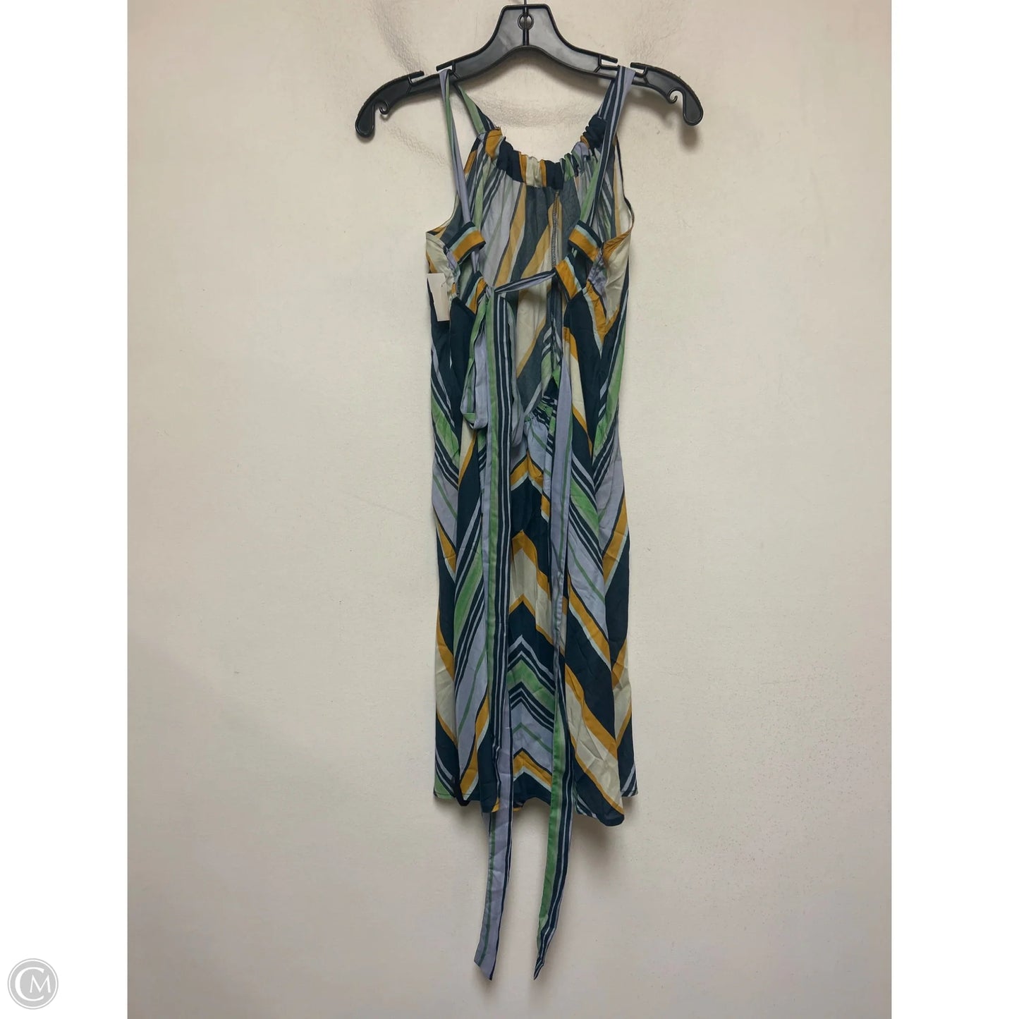 Dress Casual Short By Anthropologie In Striped Pattern, Size: L