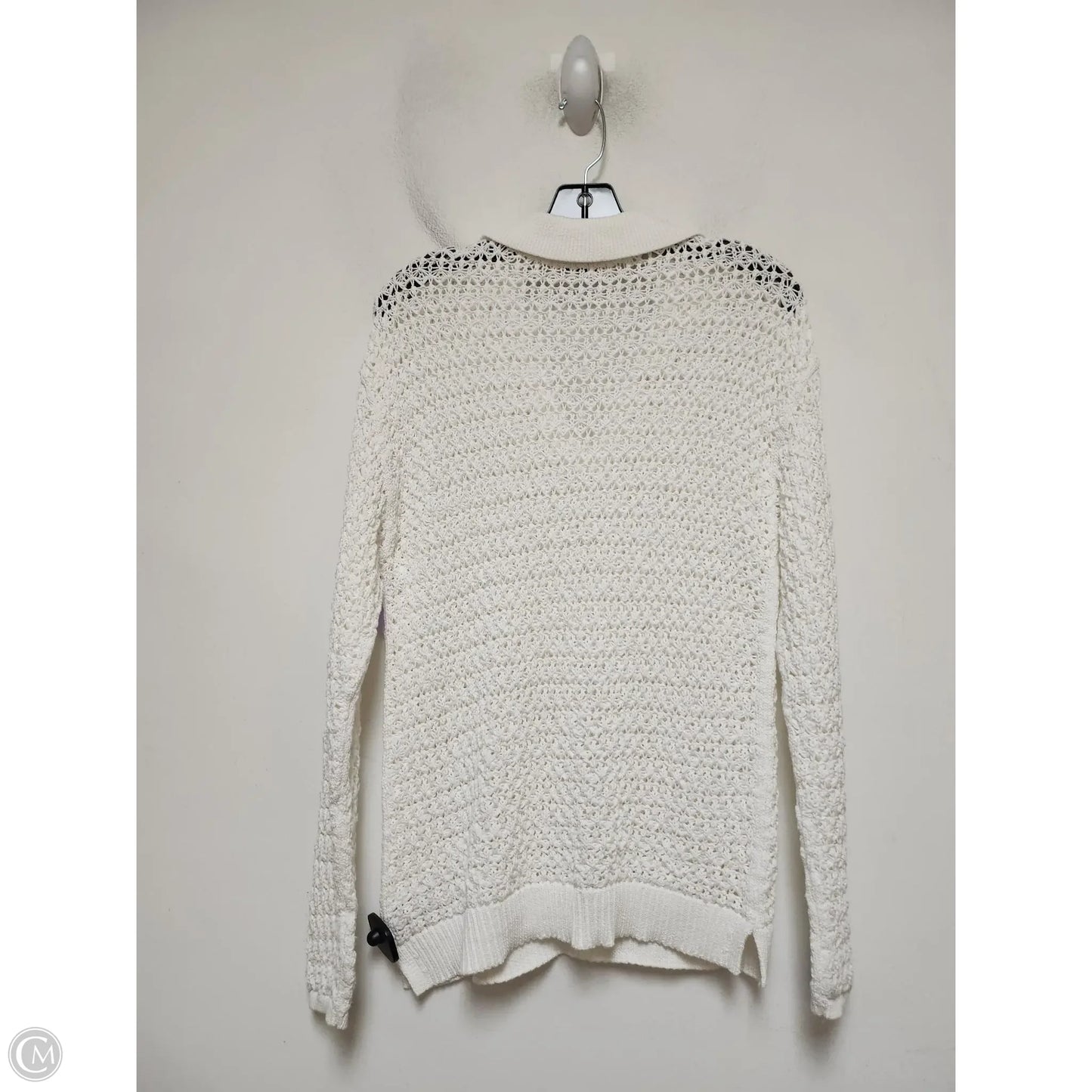 Sweater By Talbots In White, Size: S