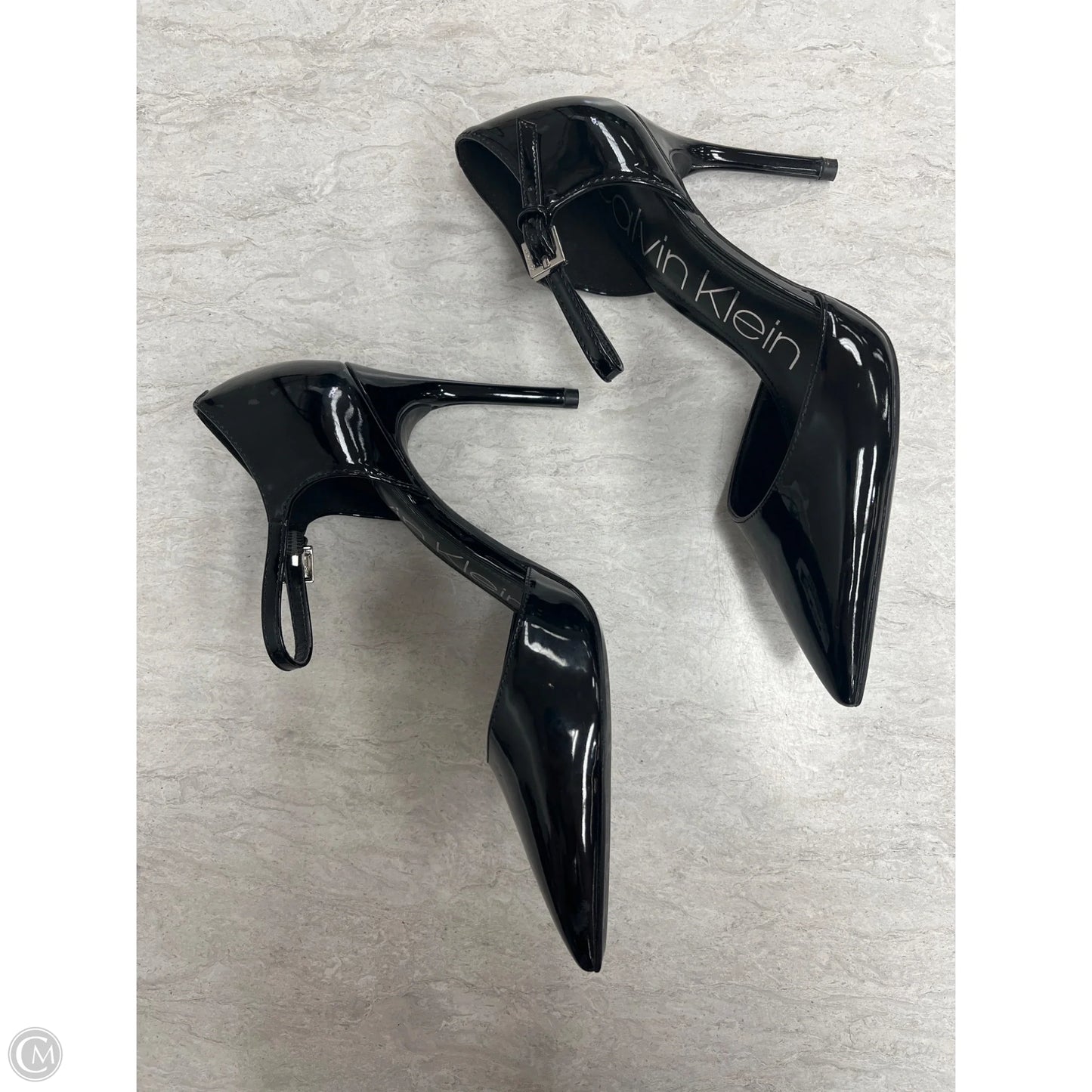 Shoes Heels Stiletto By Calvin Klein In Black, Size: 7