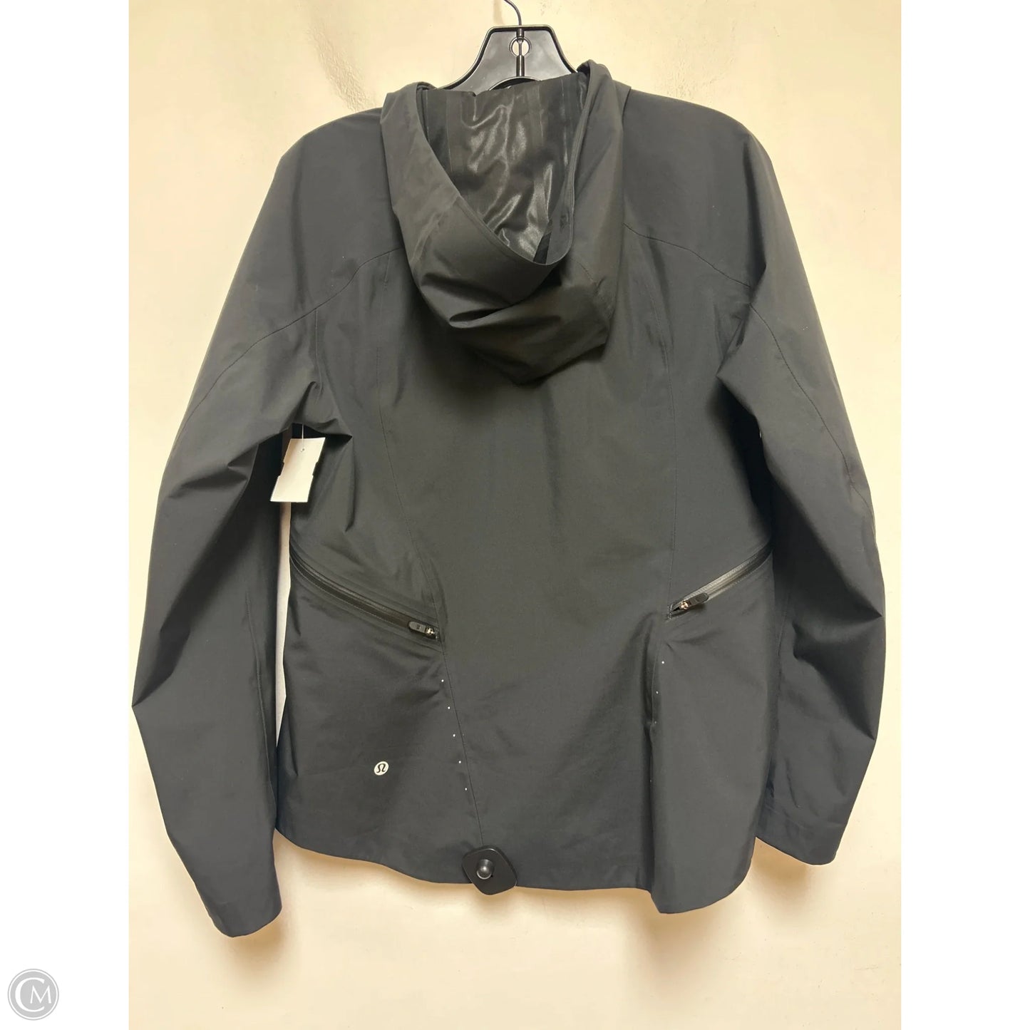 Coat Raincoat By Lululemon In Black, Size: 8