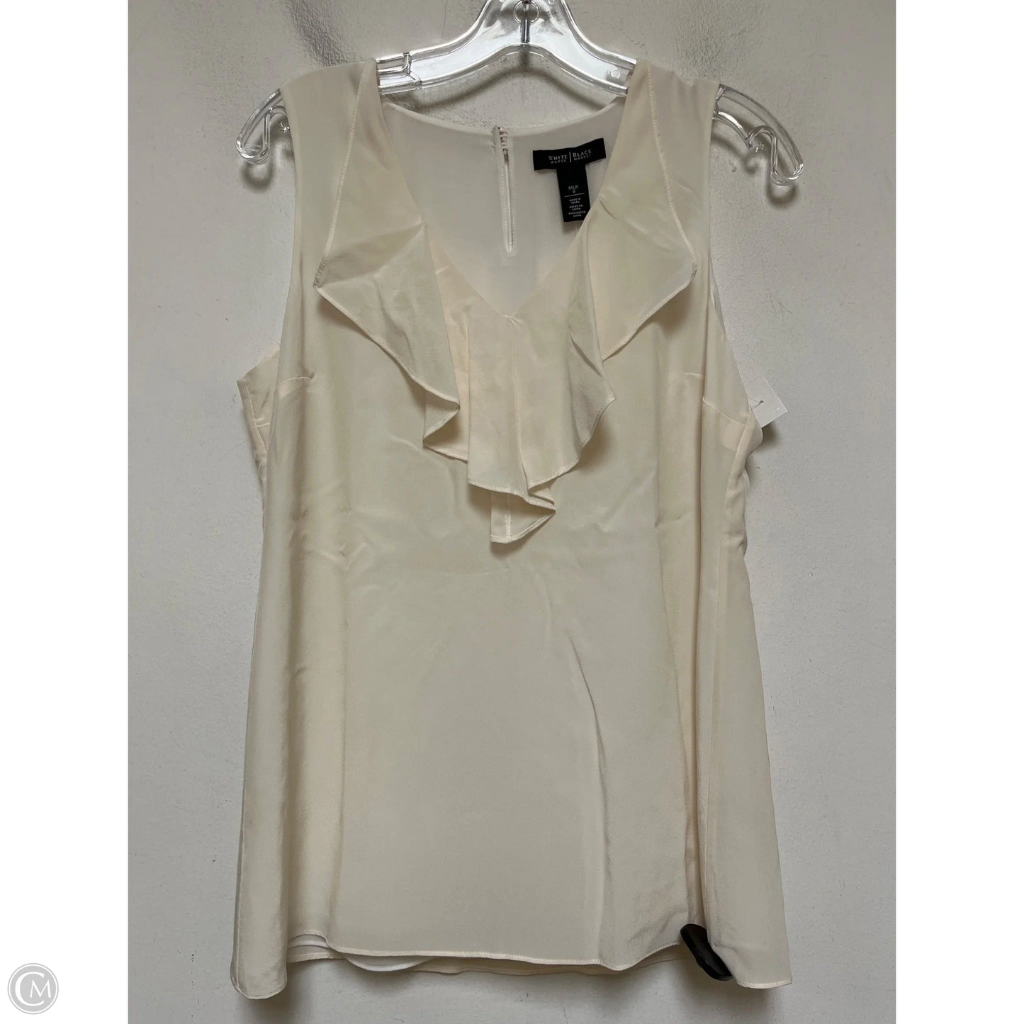 Top Sleeveless By White House Black Market In White, Size: S