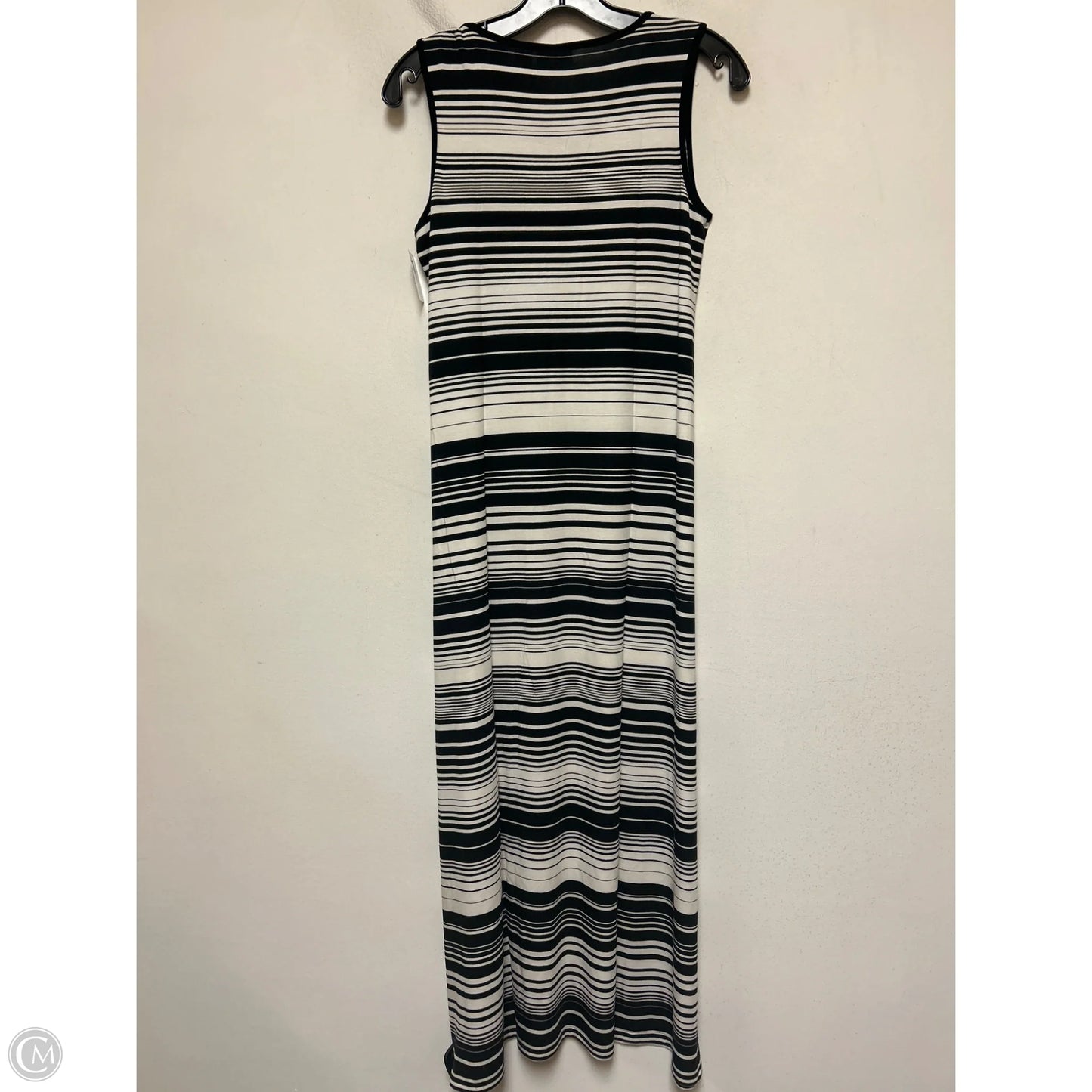 Dress Casual Maxi By Chicos In Striped Pattern, Size: S