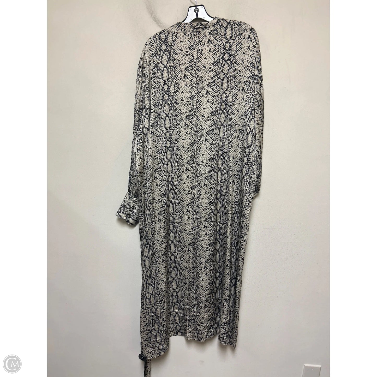Kimono By Good American In Snakeskin Print, Size: S