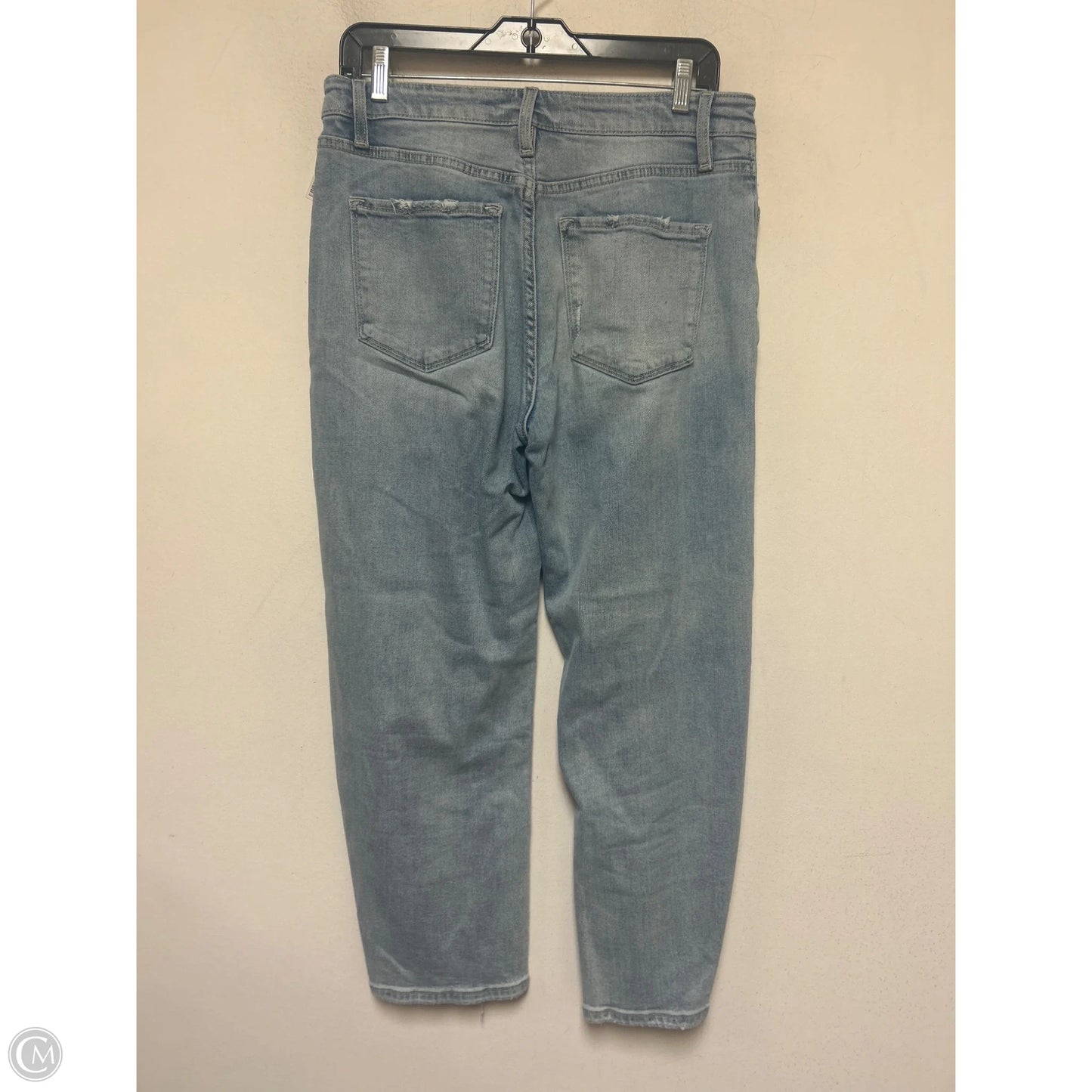 Jeans Straight By Vervet In Blue Denim, Size: 6