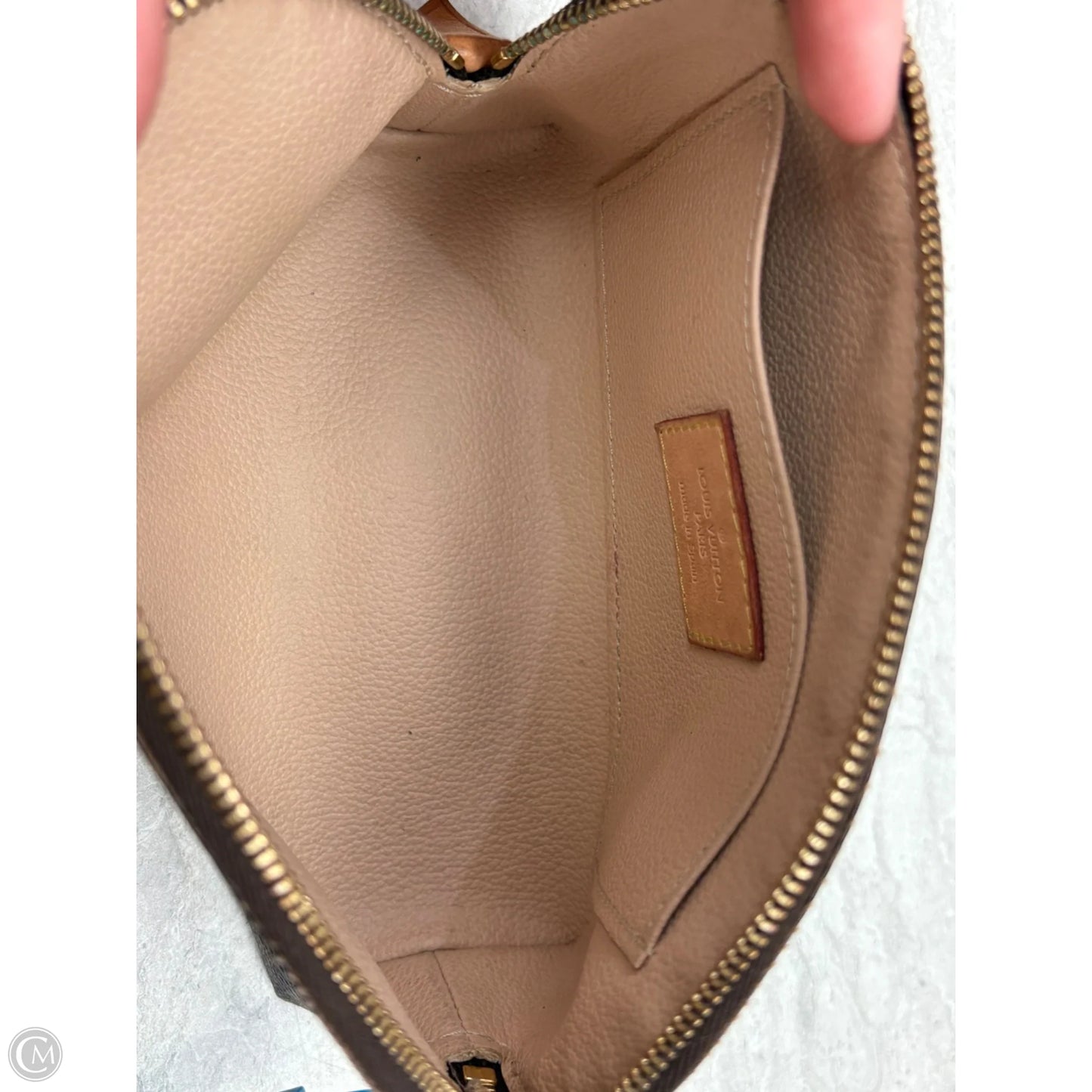 Makeup Bag Luxury Designer By Louis Vuitton, Size: Small