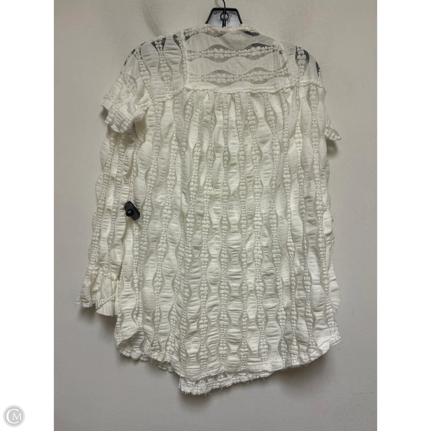 Top Long Sleeve By Free People In White, Size: Xs