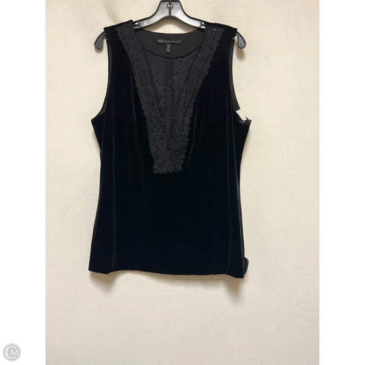 Top Sleeveless By White House Black Market In Black, Size: Xl