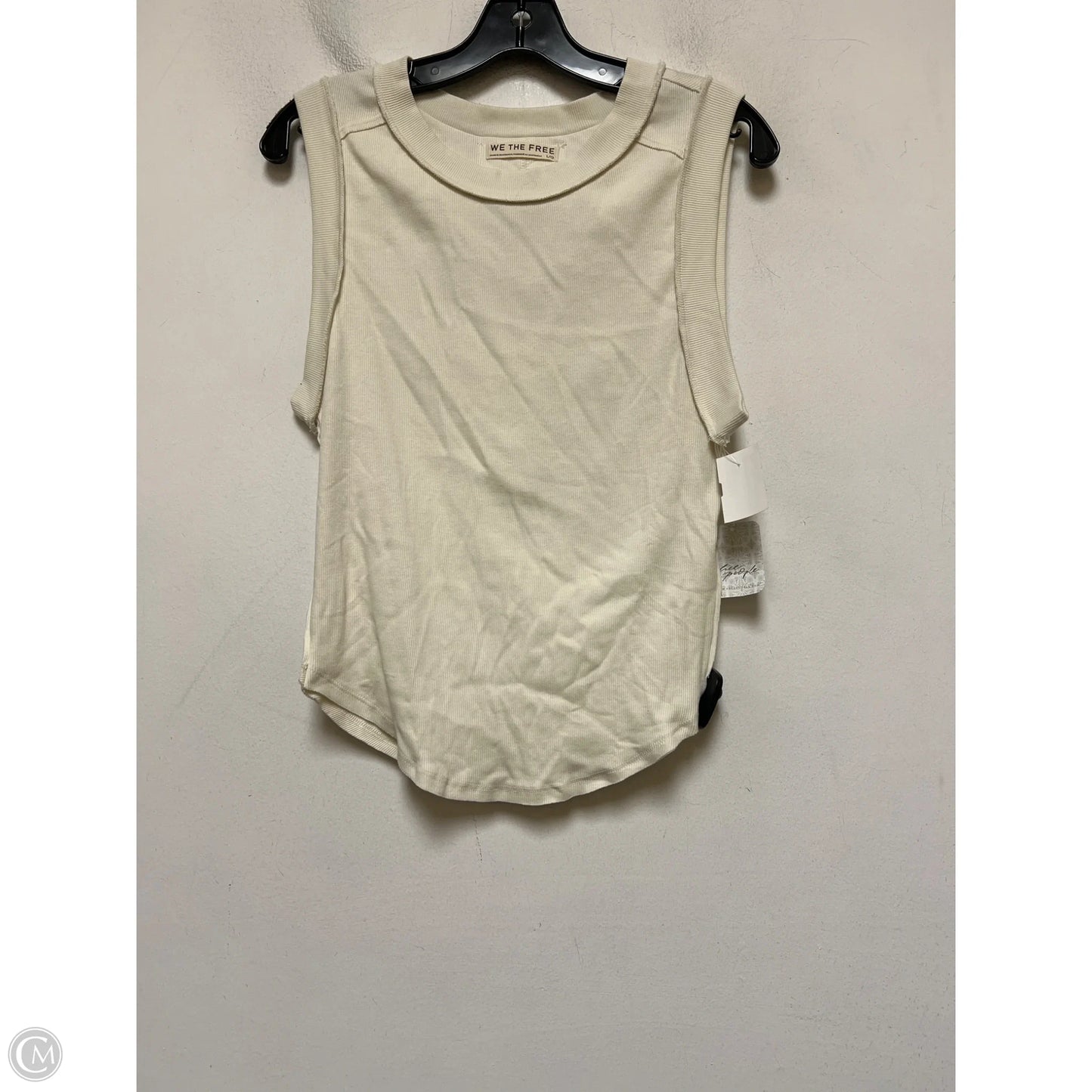 Top Sleeveless By We The Free In Cream, Size: L