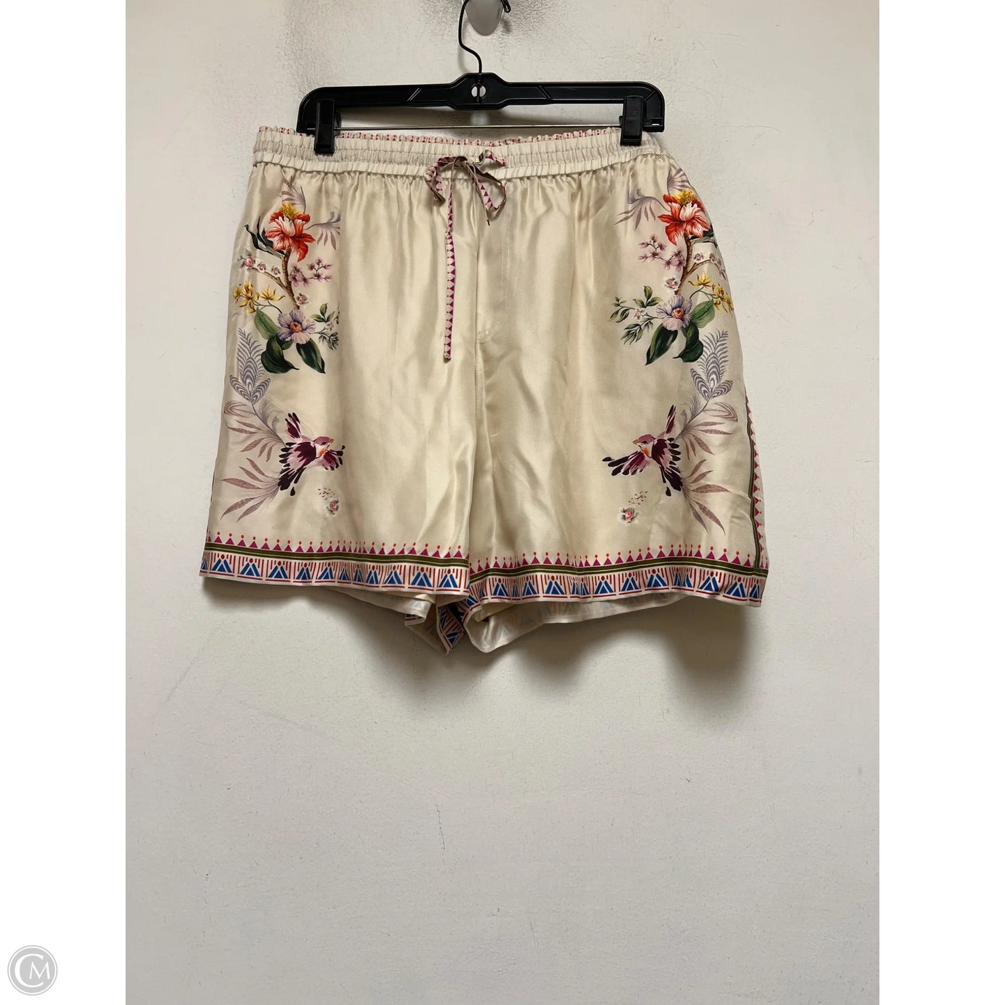 Shorts By Johnny Was In Cream, Size: 14