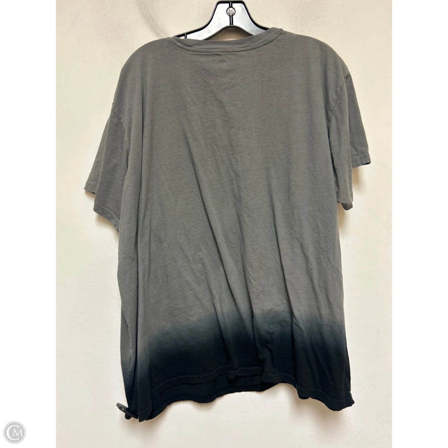 Top Short Sleeve Basic By Disney Store In Grey, Size: 3x