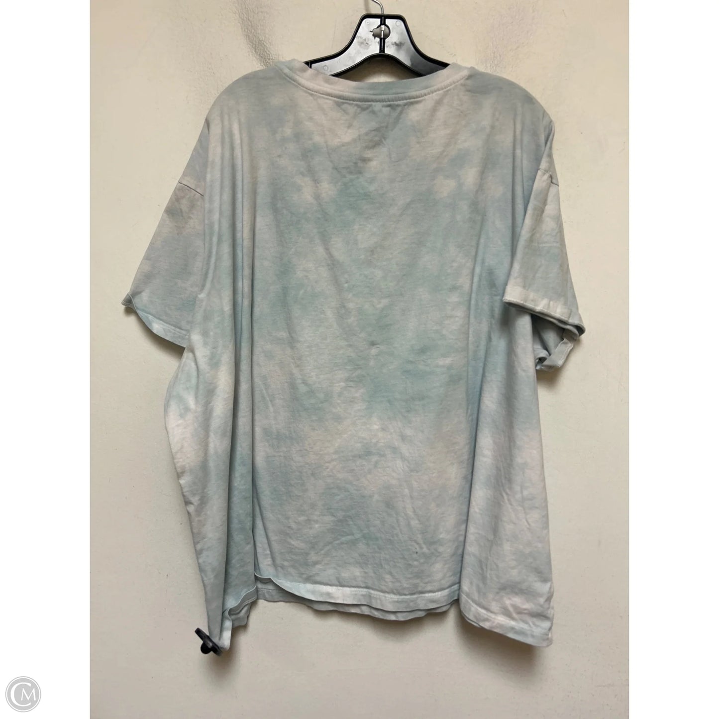 Top Short Sleeve Basic By Disney Store In Tie Dye Print, Size: 3x