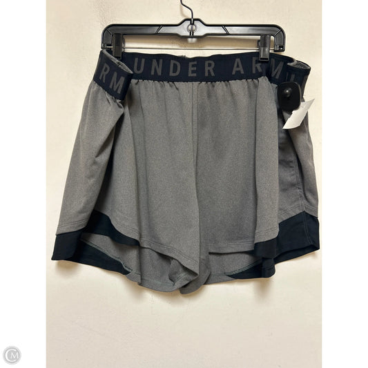 Athletic Shorts By Under Armour In Grey, Size: 3x