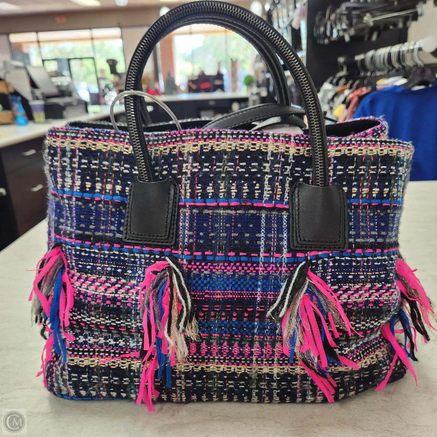 Handbag Designer By Milly, Size: Large