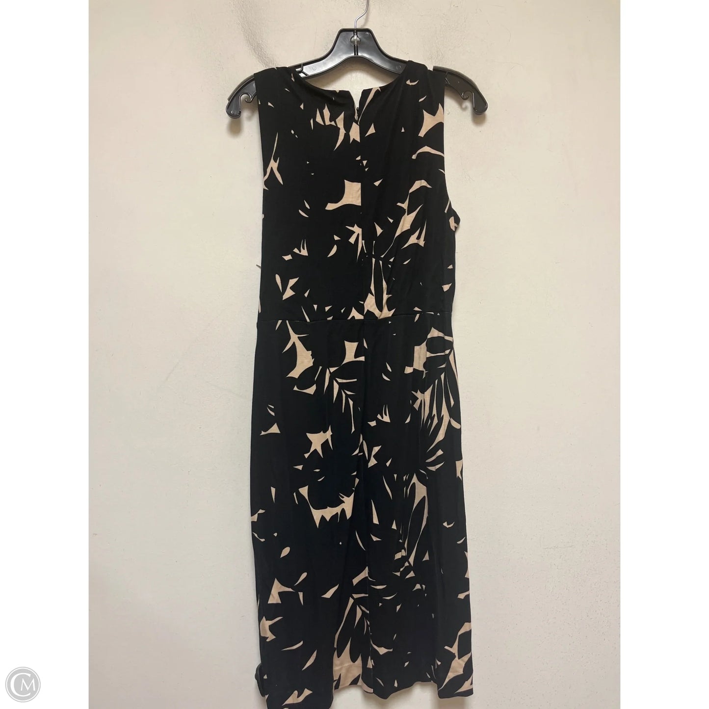 Dress Casual Short By Ann Taylor In Black & Tan, Size: M