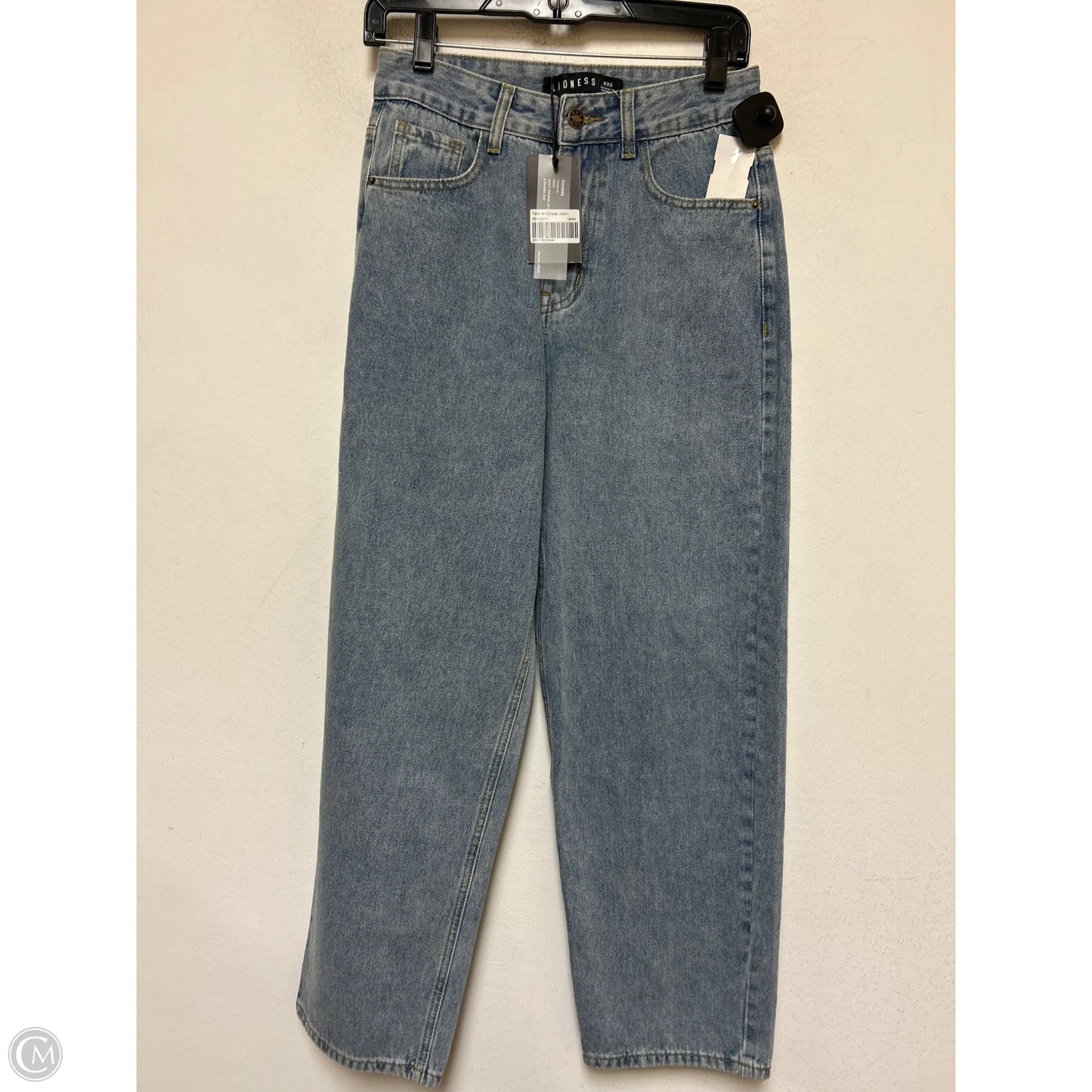 Jeans Straight By Clothes Mentor In Blue Denim, Size: 0