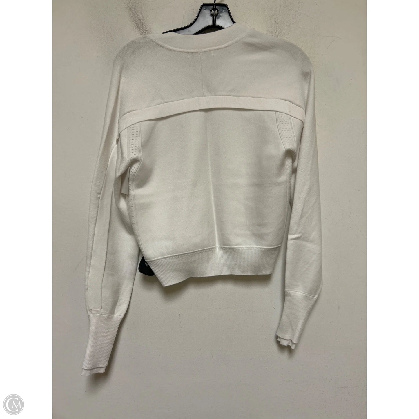 Athletic Jacket By Athleta In White, Size: S
