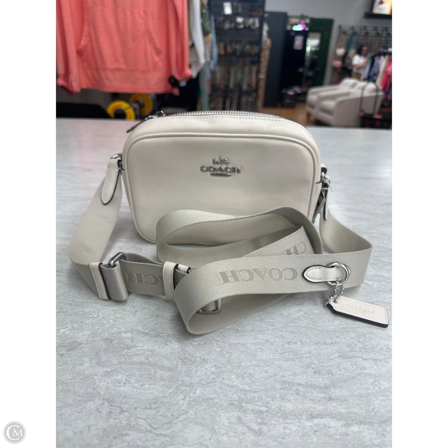 Crossbody Designer By Coach, Size: Small