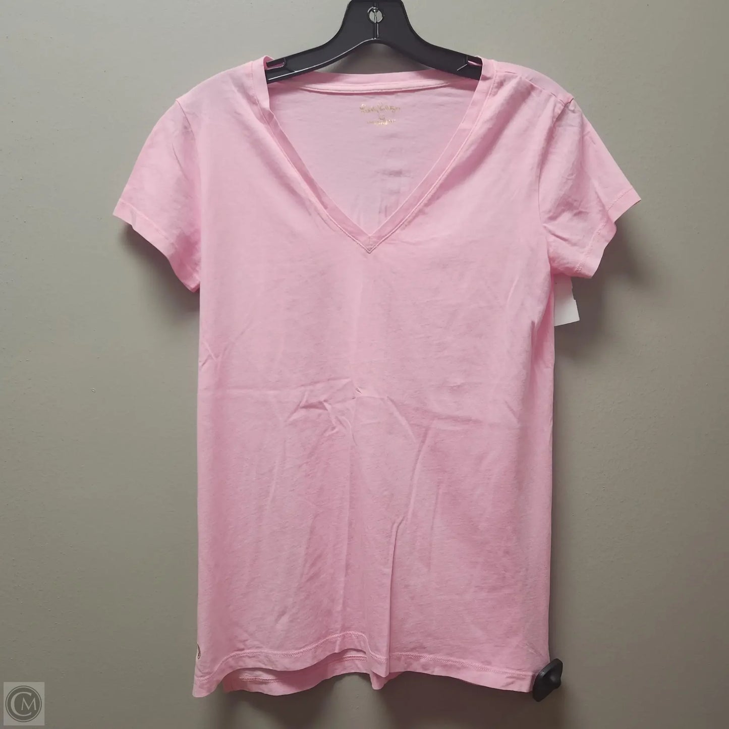 Top Short Sleeve Designer By Lilly Pulitzer In Pink, Size: Xs