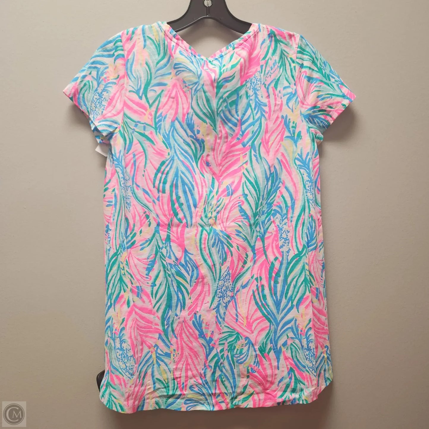 Top Short Sleeve Designer By Lilly Pulitzer In Pink, Size: Xs