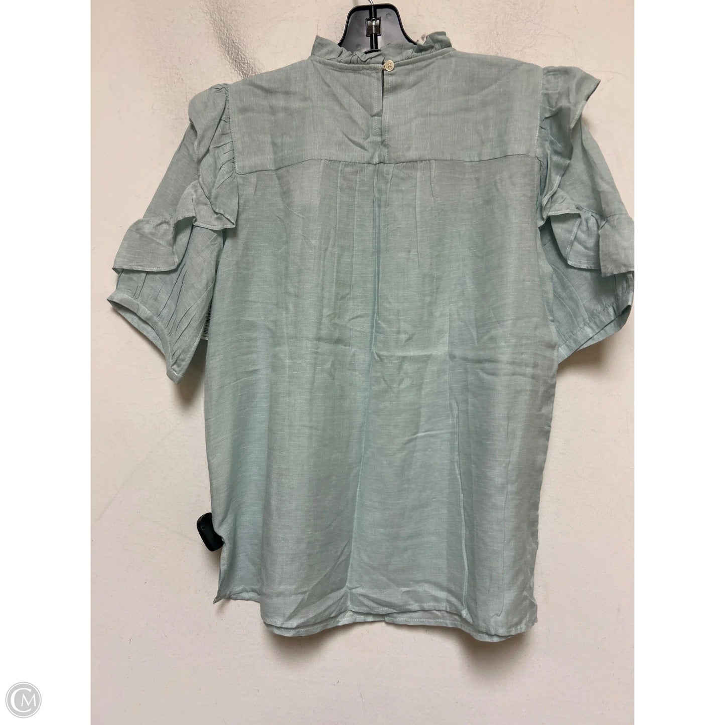 Top Short Sleeve By Loft In Blue, Size: Xs