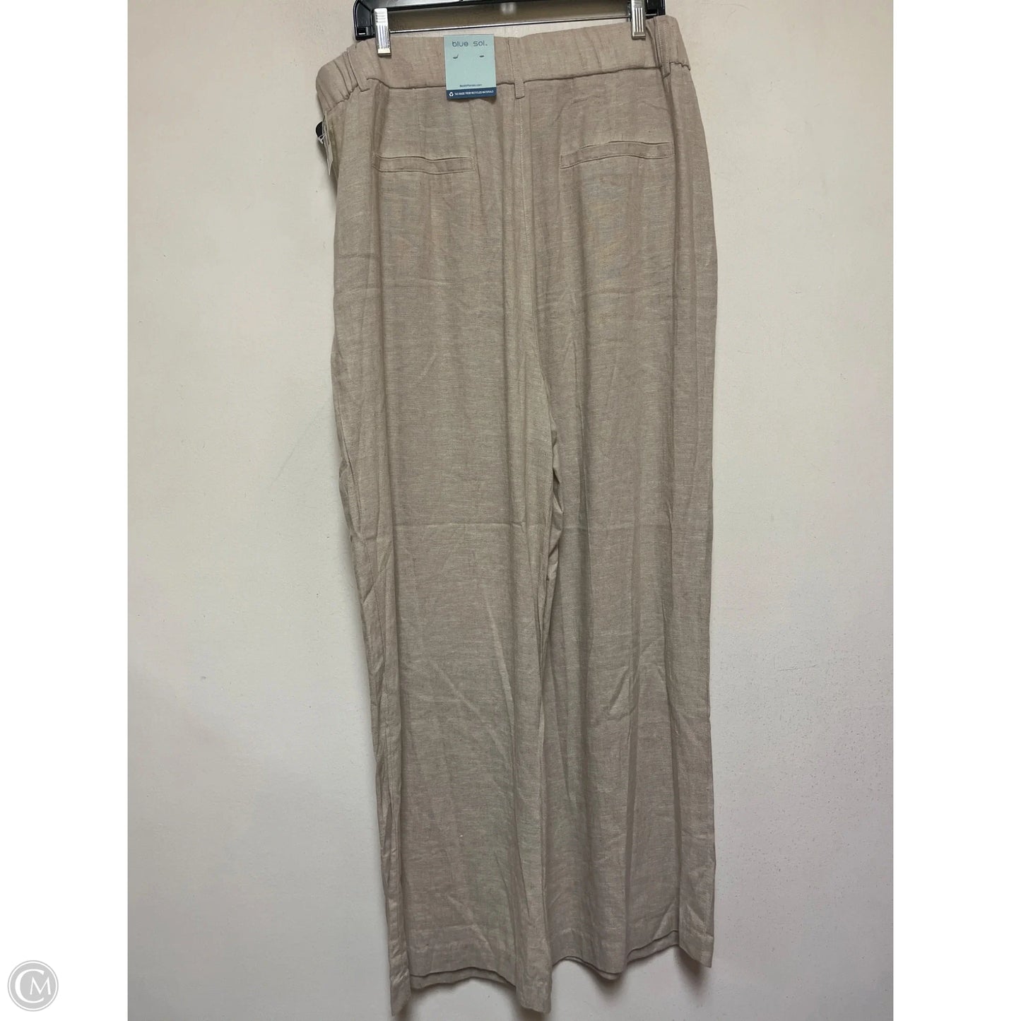 Pants Wide Leg By Blue Sol In Tan, Size: 14
