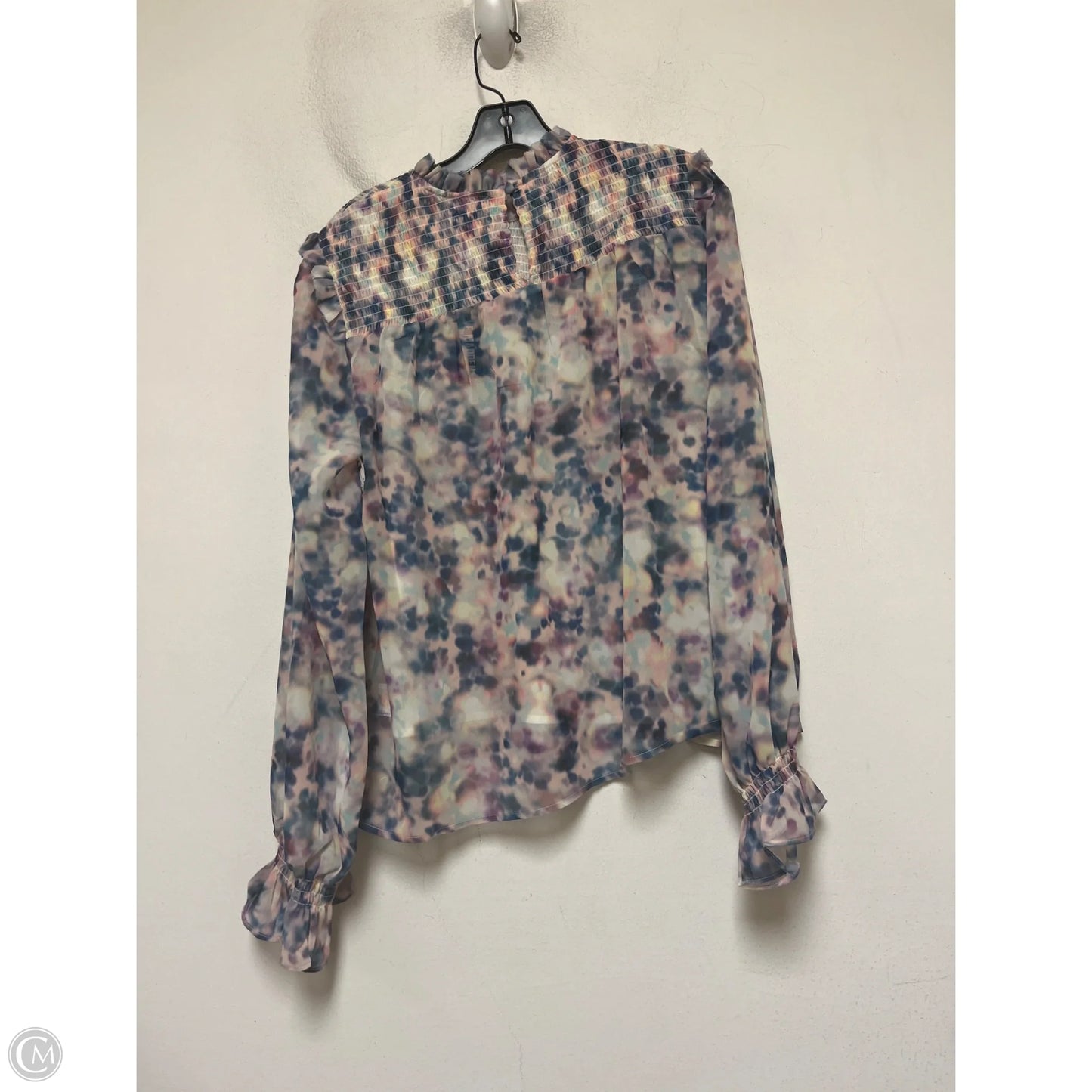 Top Long Sleeve By Steve Madden In Tie Dye Print, Size: M