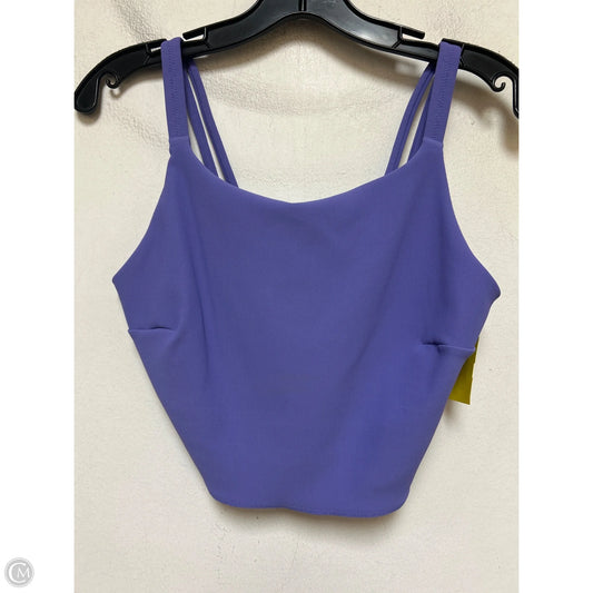 Athletic Tank Top By Lululemon In Purple, Size: 10